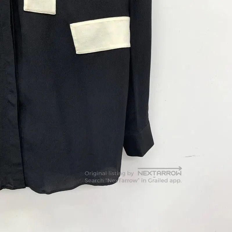 Givenchy Givenchy Black Silk Women's Shirt . Size XS / US 0-2 / IT 36-38 - 4 Thumbnail