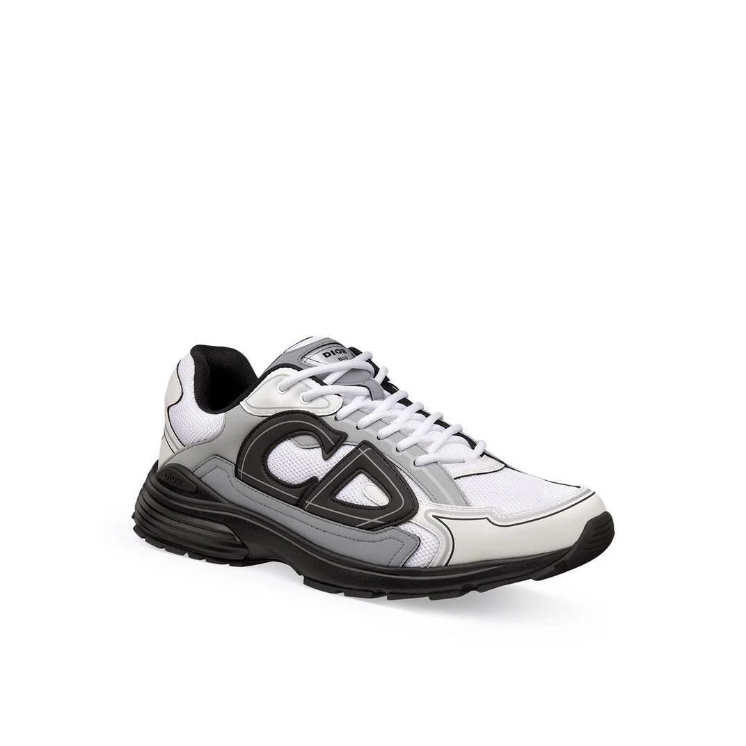 Dior DIOR B30 Countdown $1250 White/Gray Sneakers New & Authentic Size US 10 / EU 43 - 5 Thumbnail