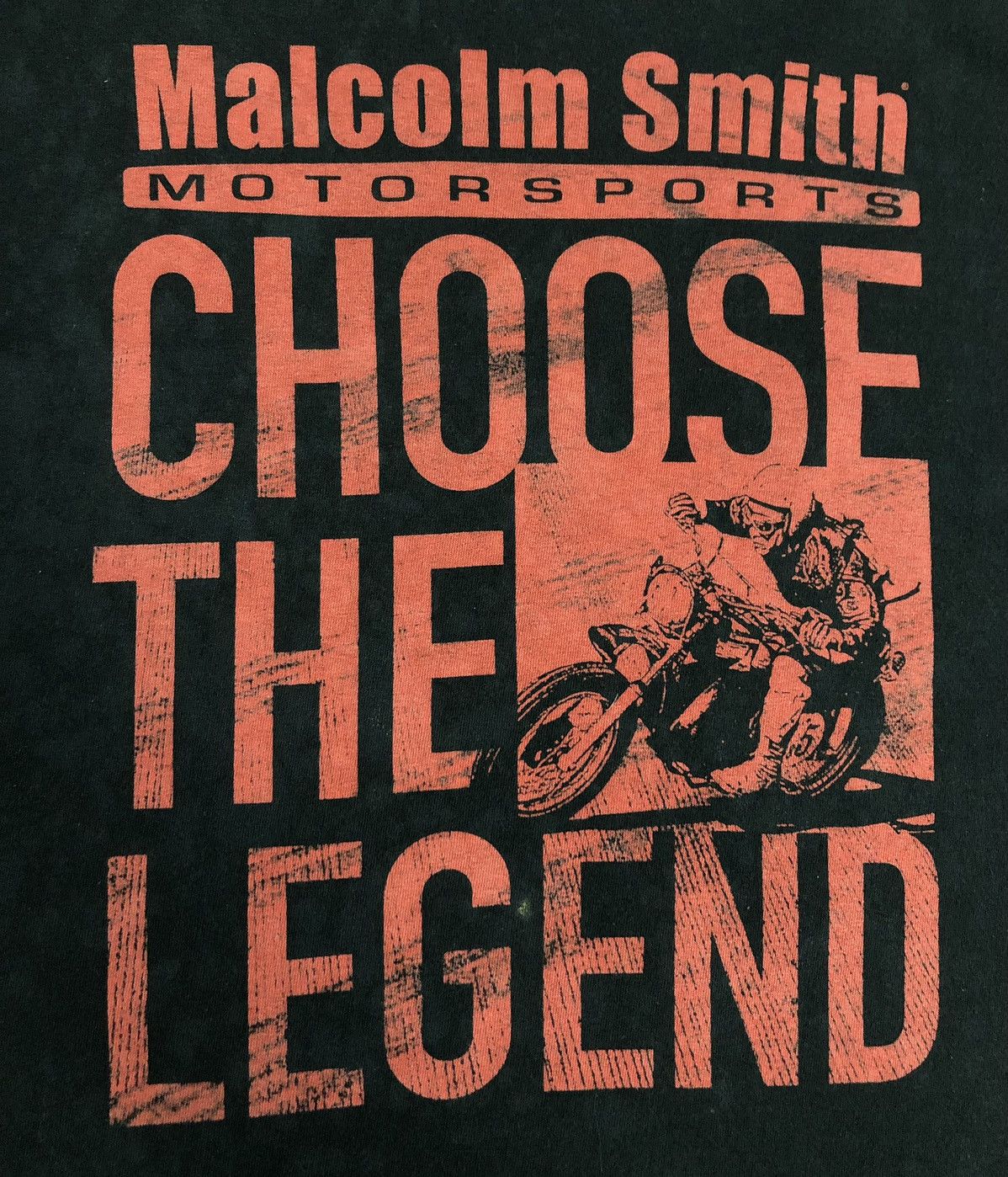 Vintage Vintage Malcolm Smith Motorsports Choose The Legend T-Shirt Size US XL / EU 56 / 4 - 3 Thumbnail