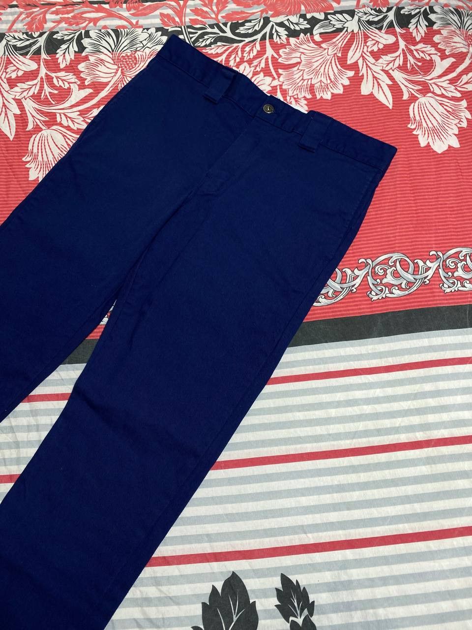 Dickies × Japanese Brand Crazy Crash Dirty Baggy Faded Jean Japan Avant Garde Style Size US 34 / EU 50 - 7 Thumbnail