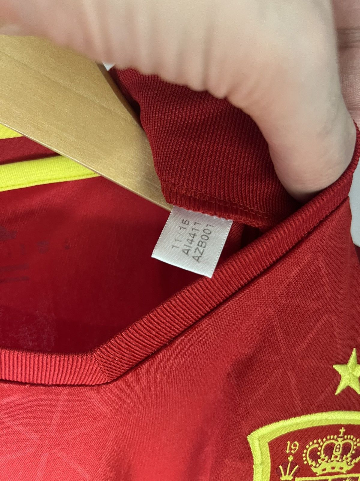 Adidas VINTAGE ADIDAS SPAIN SOCCER JERSEY RETRO BARCELONA Y2K 90s Size US S / EU 44-46 / 1 - 5 Thumbnail