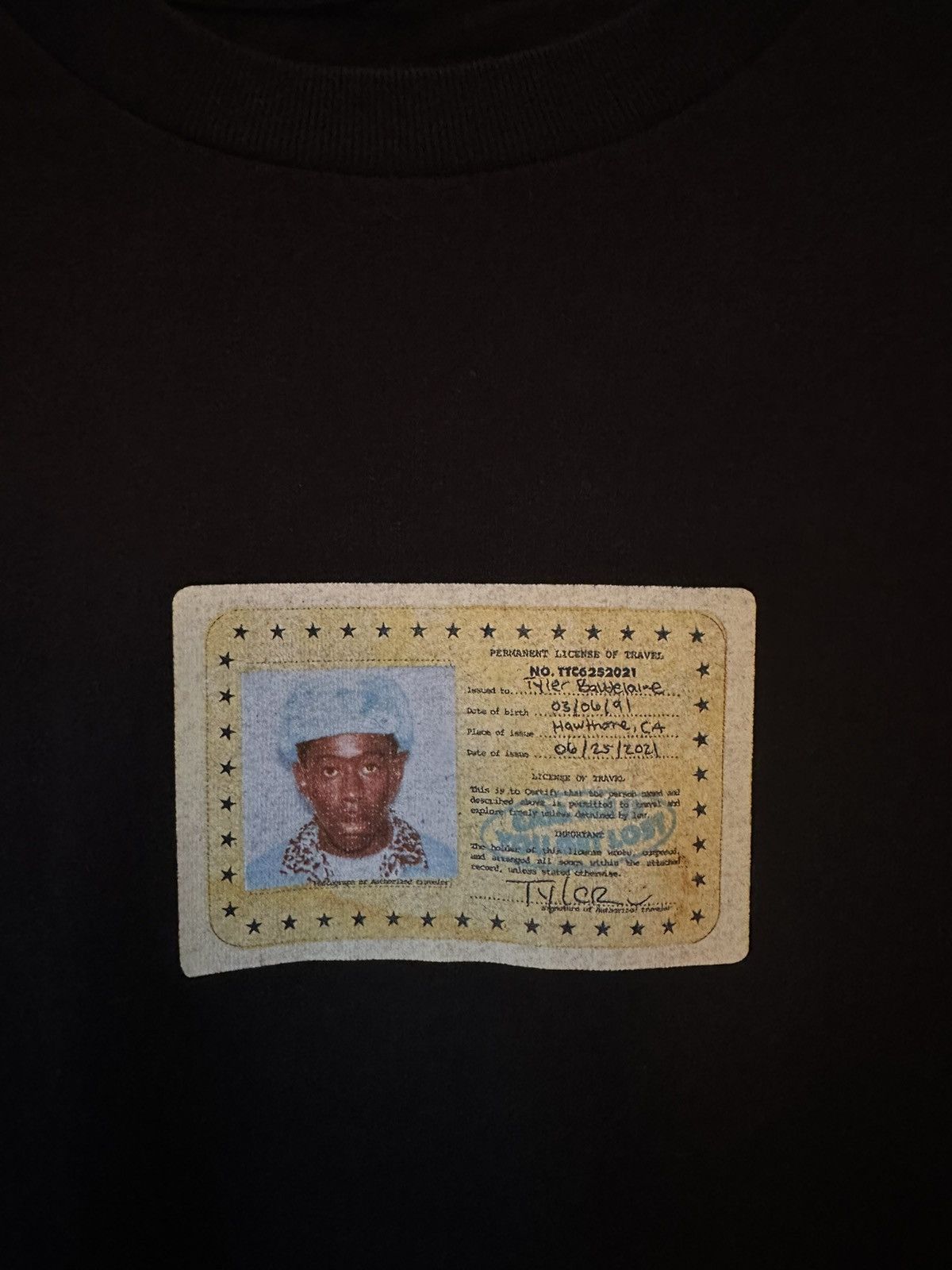 Golf Wang Tyler, the Creator 2022 CMIYGL Tour Tee Size US L / EU 52-54 / 3 - 2 Thumbnail