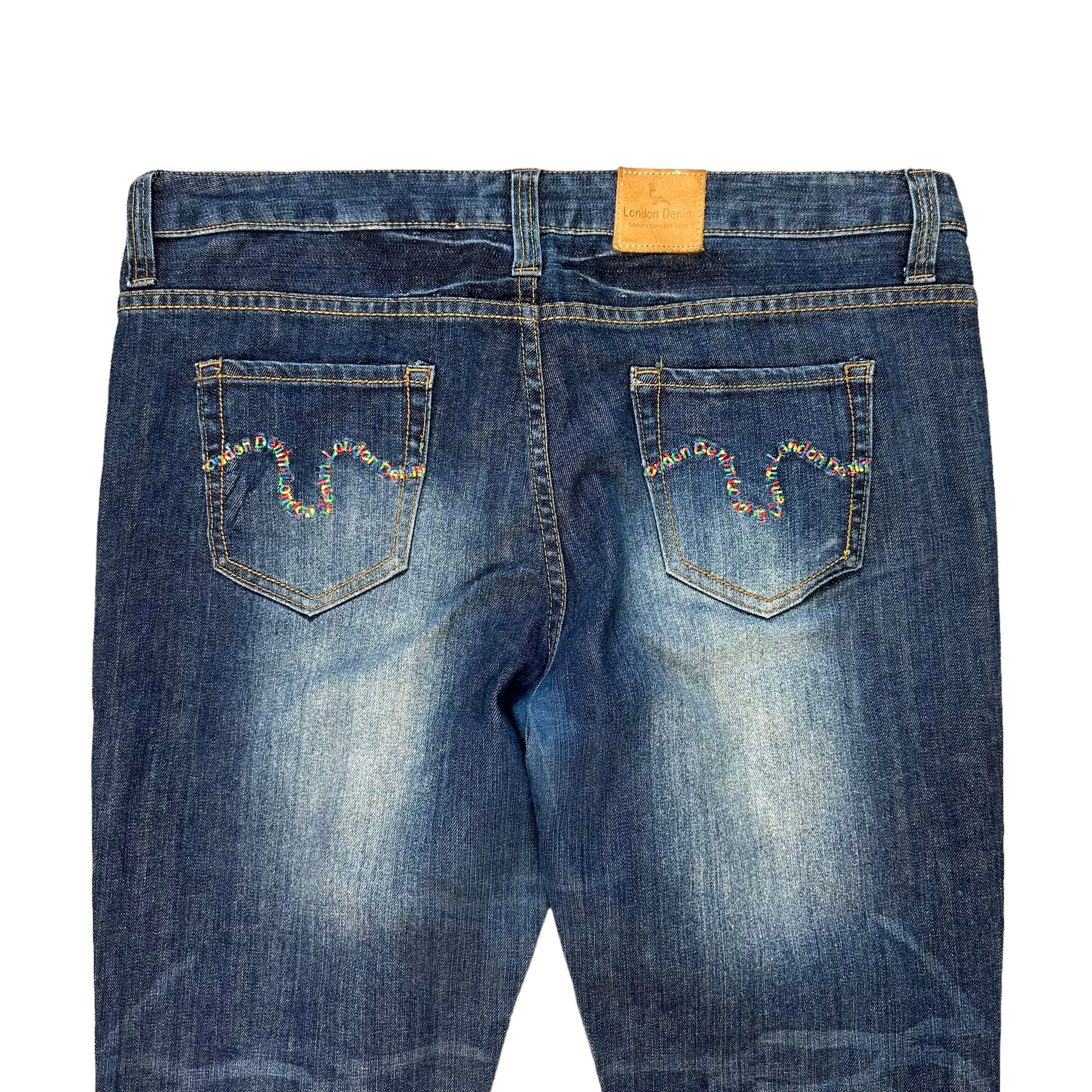 Japanese Brand LONDON DENIM BORN AND BRED JEANS #7626-158 Size 37" - 11 Thumbnail