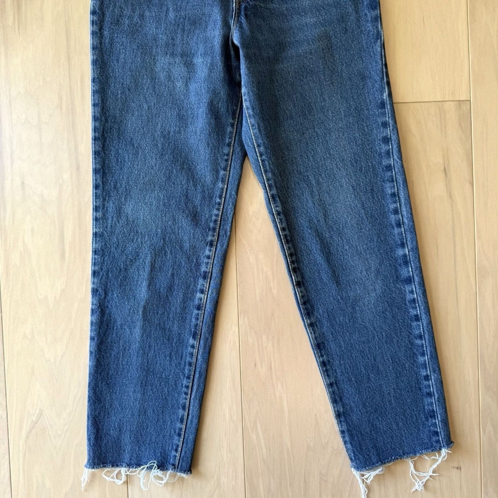 Levi's VINTAGE Levi's 501 Jeans 25 Blue Denim Made in USA Workwear Non Selvedge Mens Jeans 80s Size US 26 / EU 42 - 4 Thumbnail