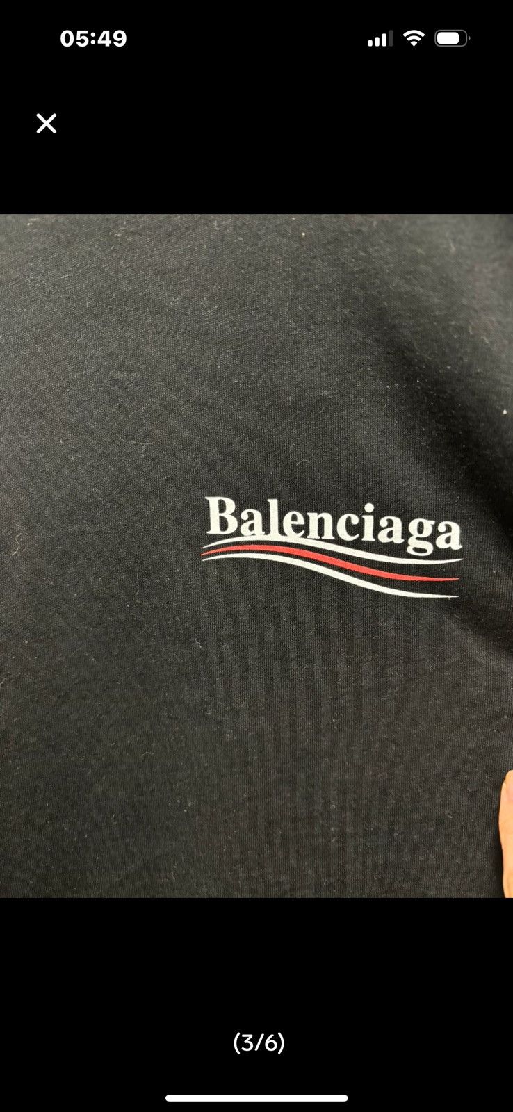 Balenciaga Balenciaga campaign tee Size US S / EU 44-46 / 1 - 3 Thumbnail