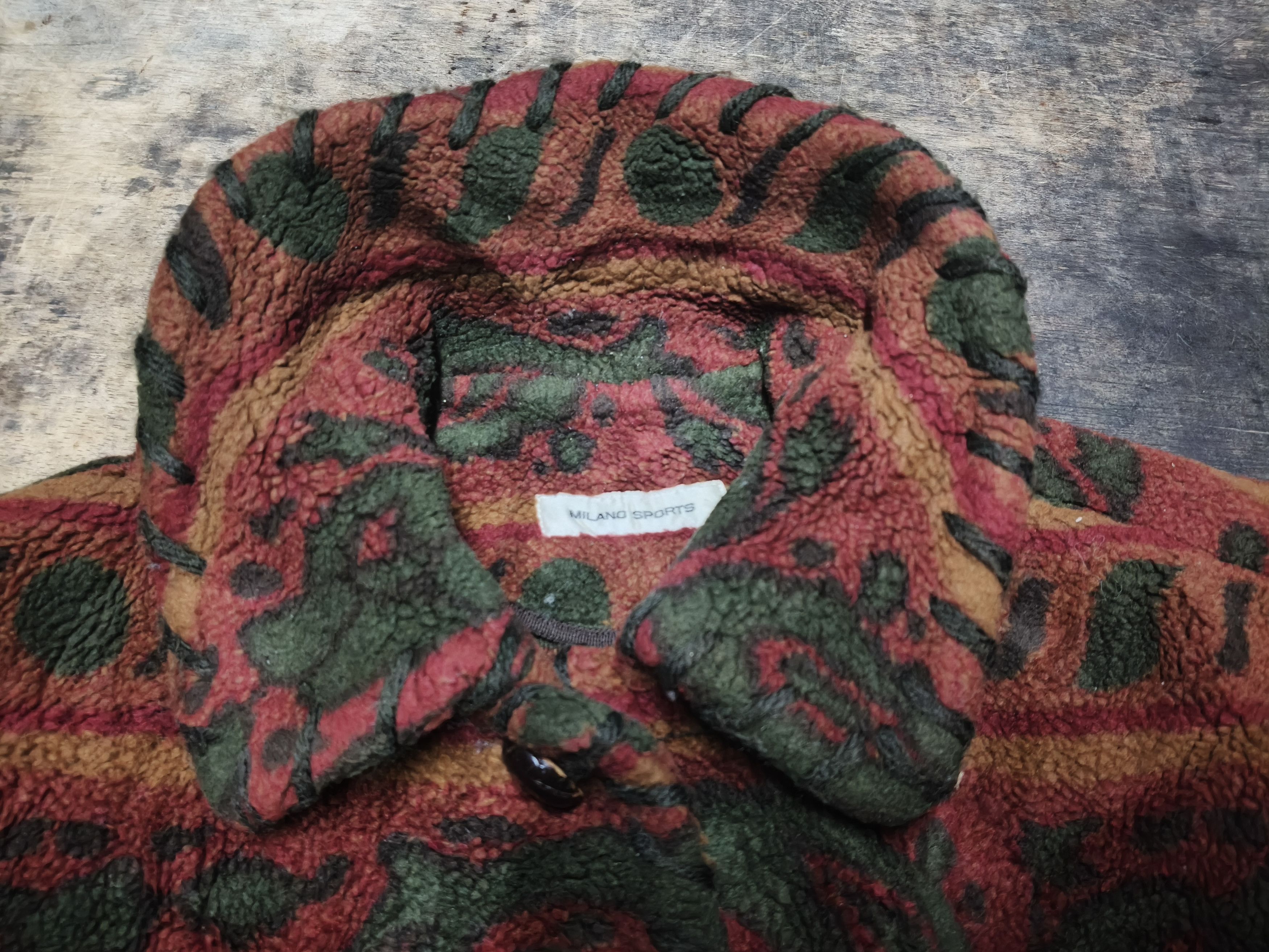 Vintage Vintage MILANO SPORT SHERPA JACKET Size US L / EU 52-54 / 3 - 9 Thumbnail