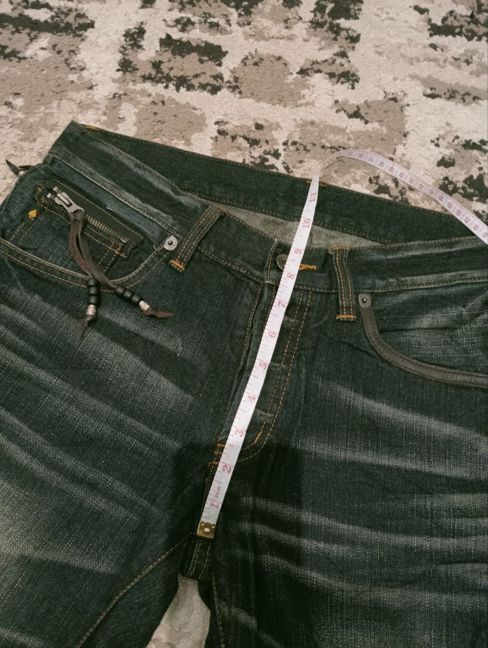 Japanese Brand JAPANESE 291295=HOMME ZIPPER DISTRESSED JEANS Size US 34 / EU 50 - 14 Thumbnail