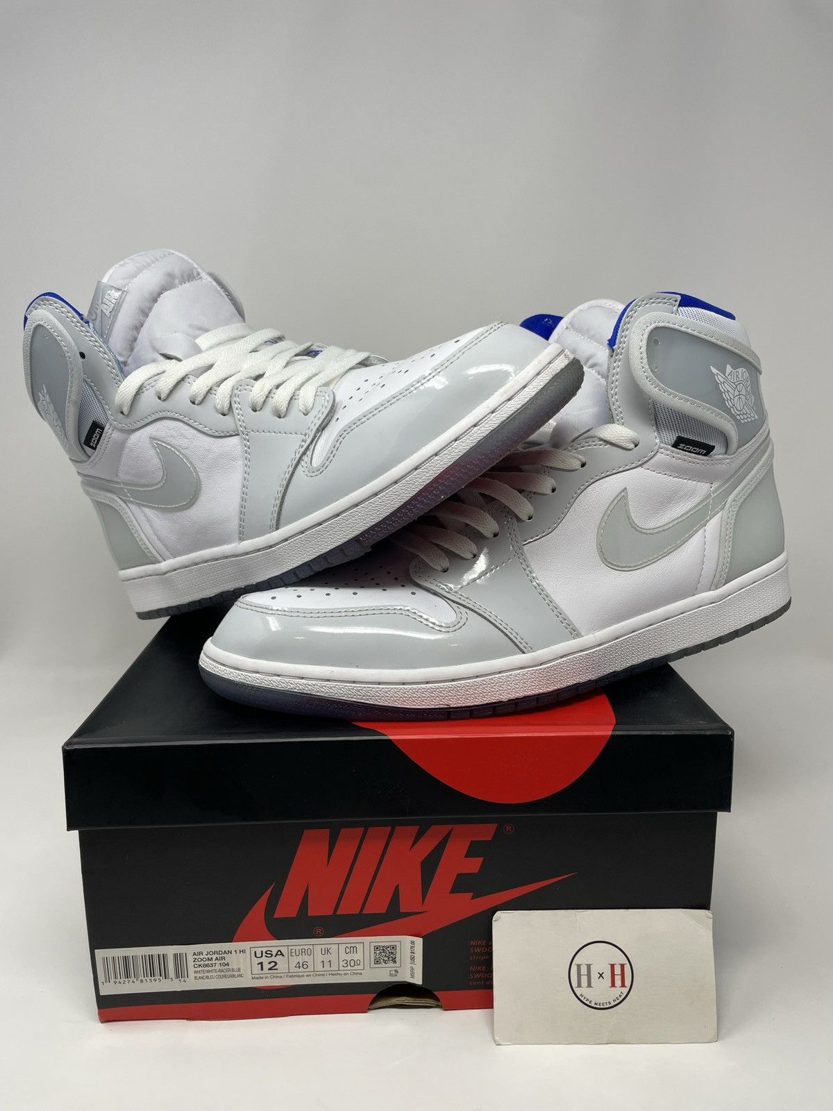Air Jordan Retro High Og Zoom Racer Blue