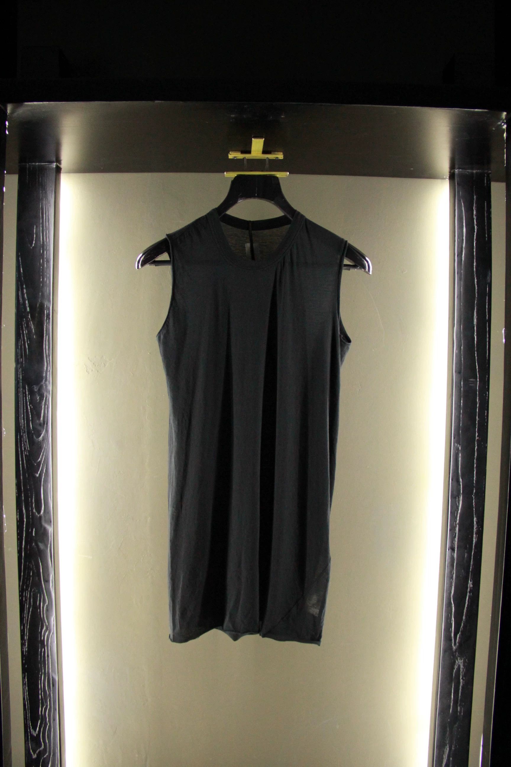 Rick Owens Rick Owens Black Tank Top Men l Size US L / EU 52-54 / 3 - 1 Thumbnail