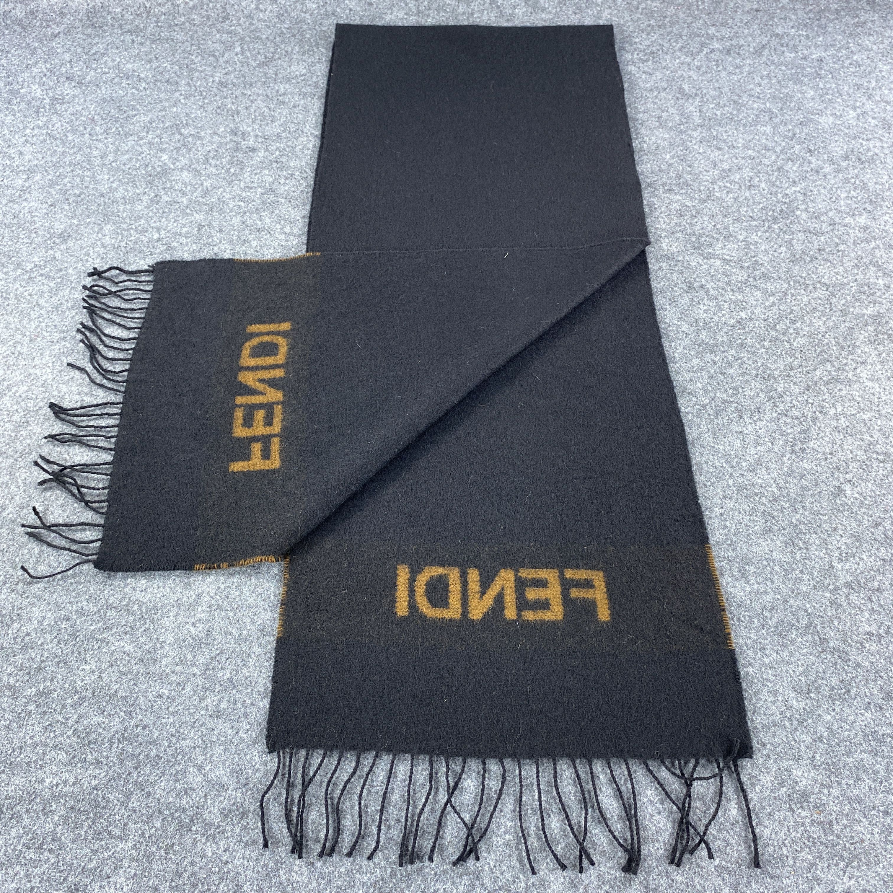 Fendi × Vintage GF10417 Fendi Scarf Neck Wear Muffler Size ONE SIZE - 4 Thumbnail