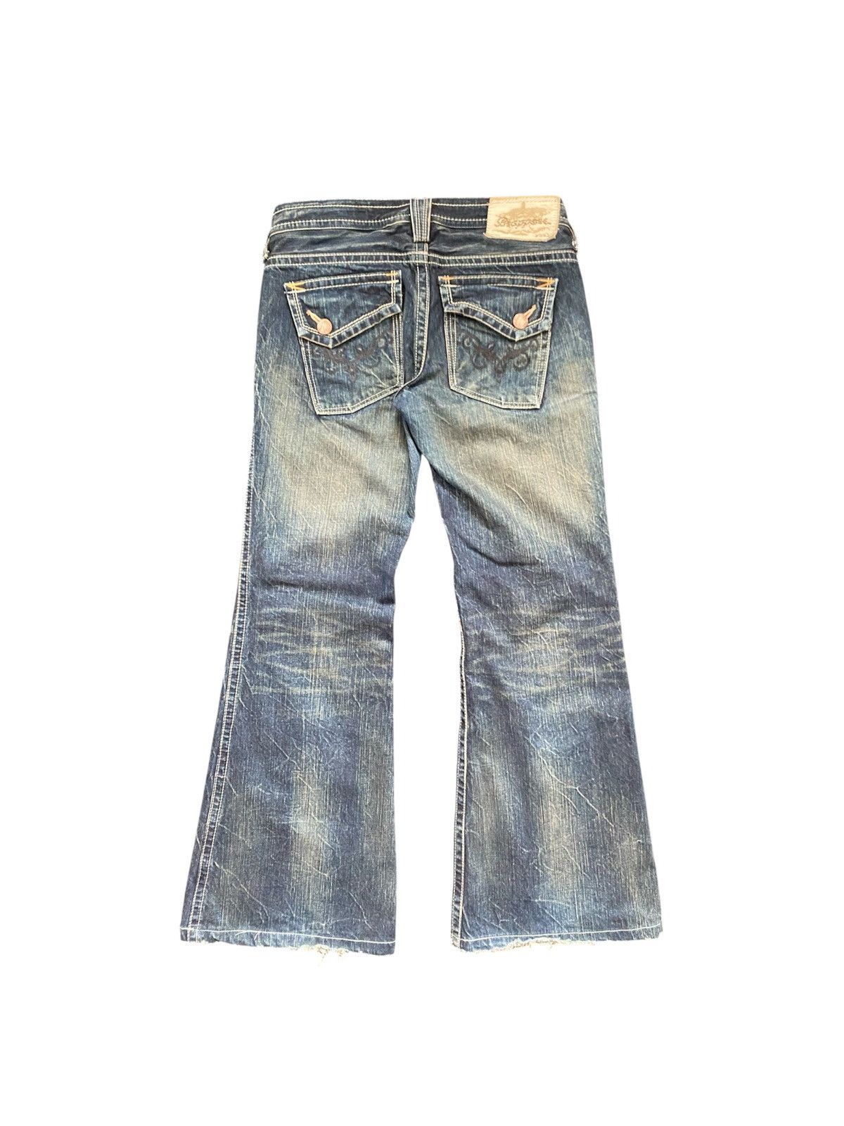 Japanese Brand Brappers Flared Denim Size US 30 / EU 46 - 1 Thumbnail