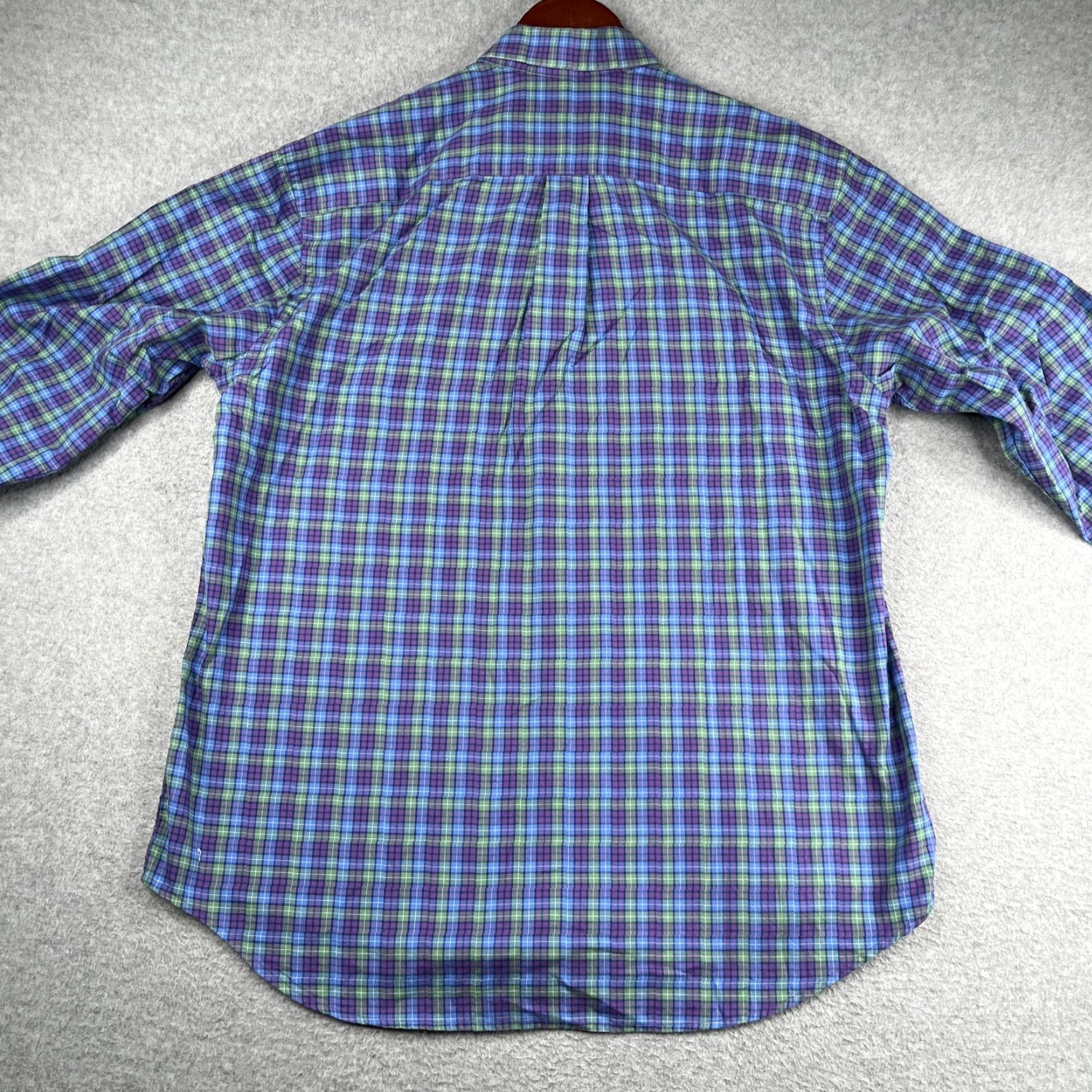 Vineyard Vines Vineyard Vines Whale Shirt Mens Long Sleeve Button-Up Collared Multicolor Tattersall Check Casual Classic Fit M Size US M / EU 48-50 / 2 - 6 Thumbnail