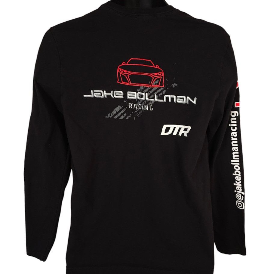 Next Level Jake Bollman Racing T Shirt Mens Size Medium Black Stock Car Size US M / EU 48-50 / 2 - 1 Thumbnail