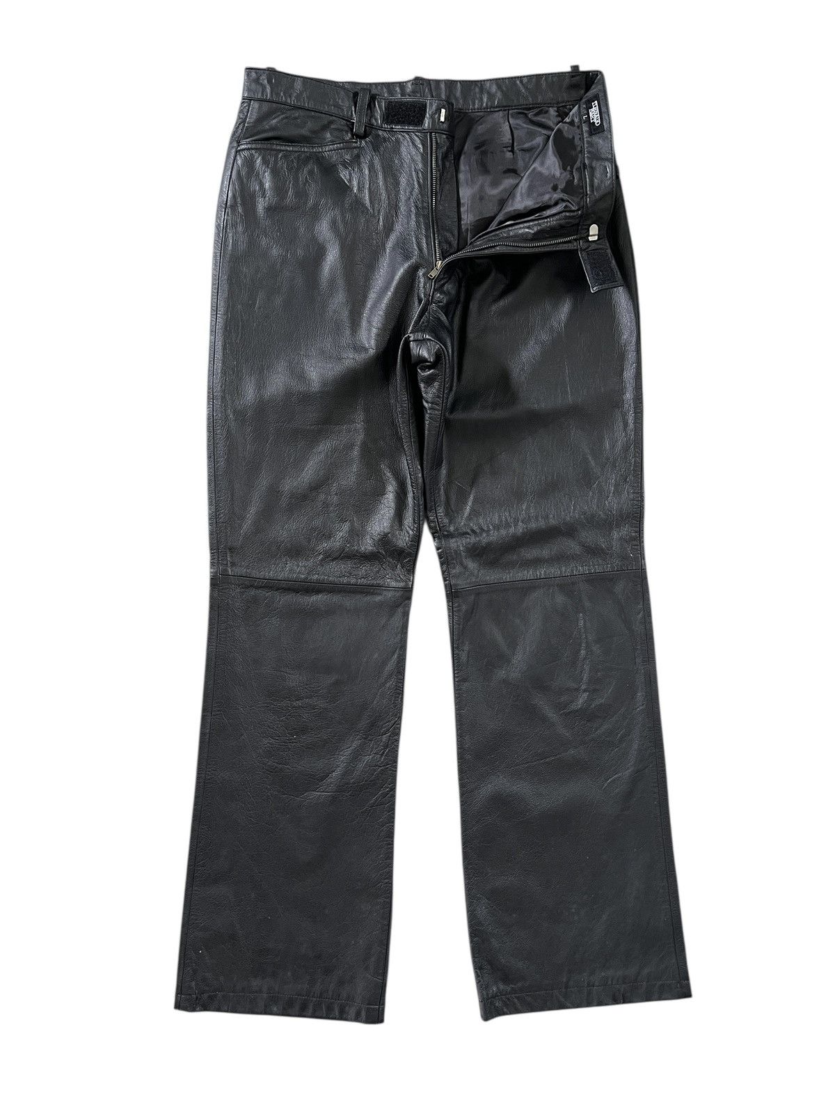 Tornado Mart 1990s Tornado Mart Leather Pants Size US 31 - 1 Thumbnail