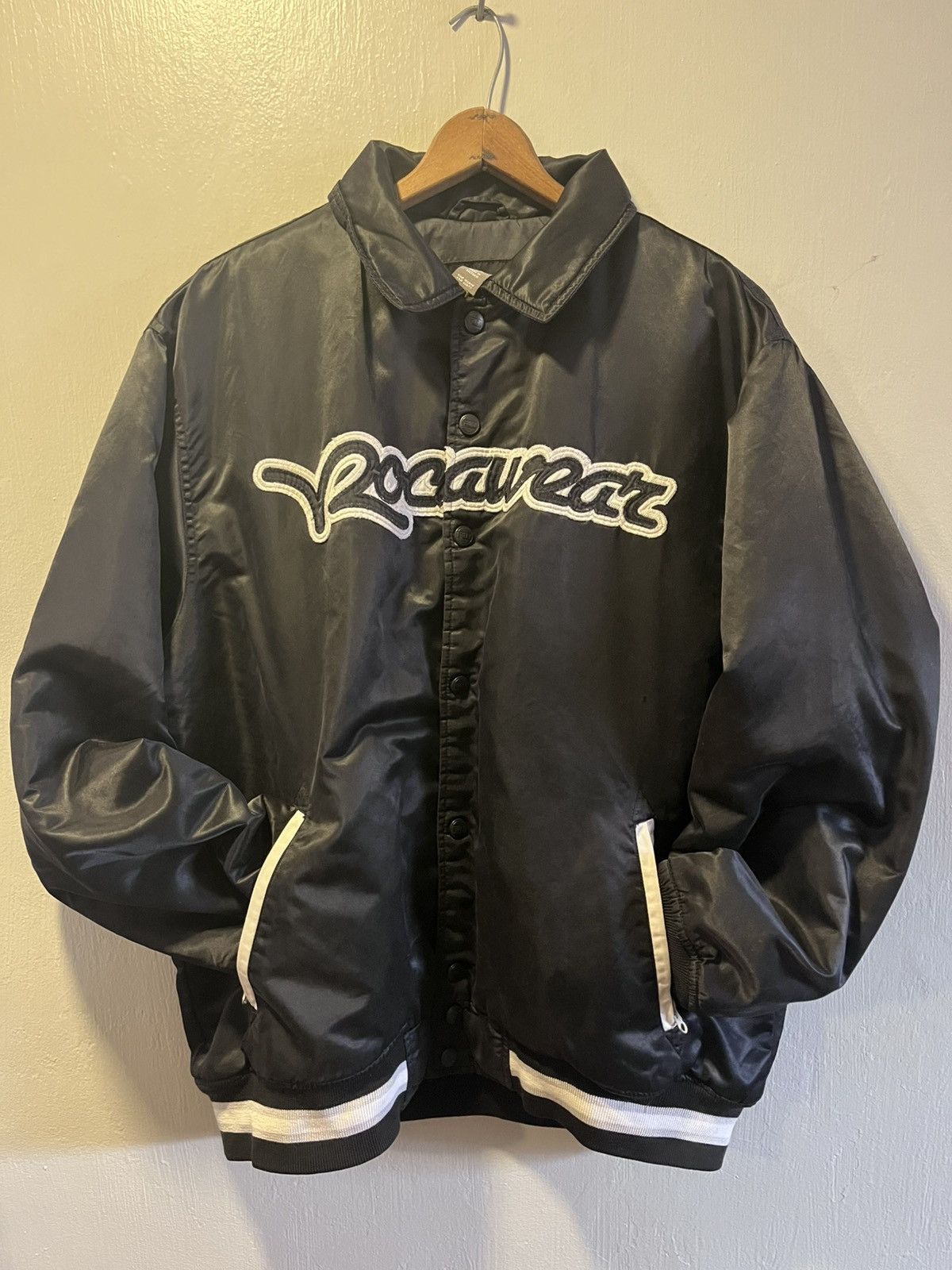 Rocawear Y2K Rocawear Dame dash Varsity Jacket Size US L / EU 52-54 / 3 - 1 Thumbnail