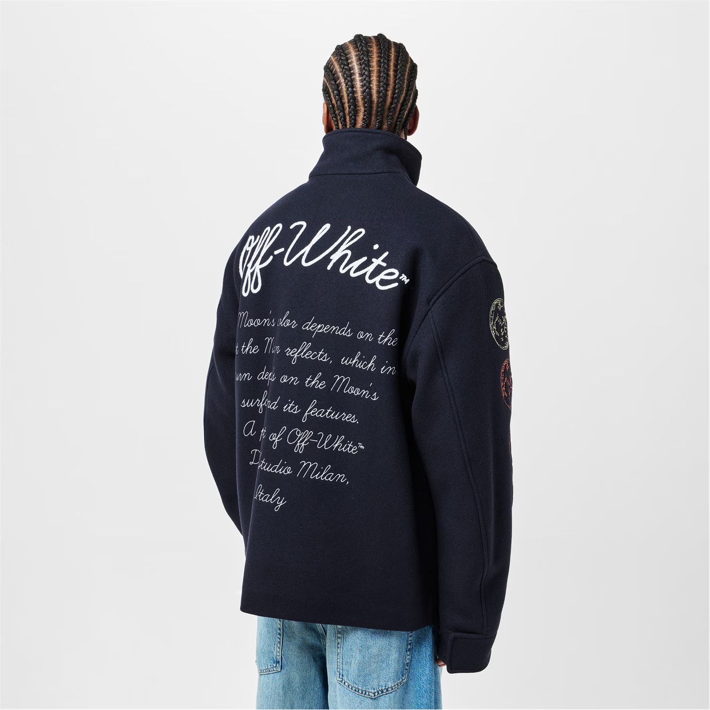 Off-White o1g2r1mq0226 Quilted Short Puffer Jacket in Black Size US S / EU 44-46 / 1 - 3 Thumbnail