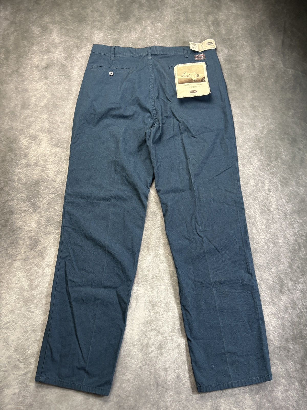 Briggs & Riley × Dickies × Vintage NOS 1990s Vintage Work Pants Pleated Trousers Deadstock 90s Size US 34 / EU 50 - 11 Thumbnail