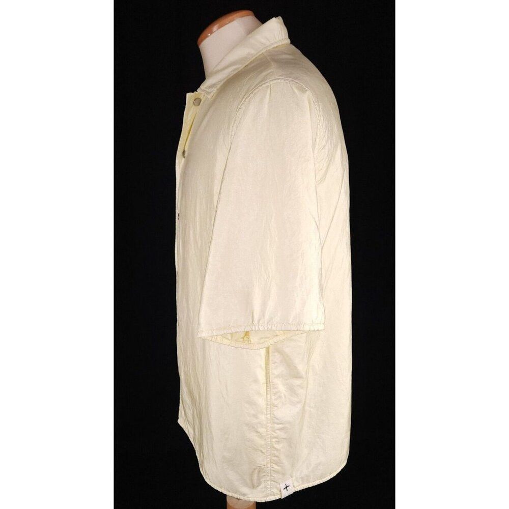 Jil Sander Jil Sander Padded Silk Shirt in Yellow 46 S Mens Size US S / EU 44-46 / 1 - 3 Thumbnail