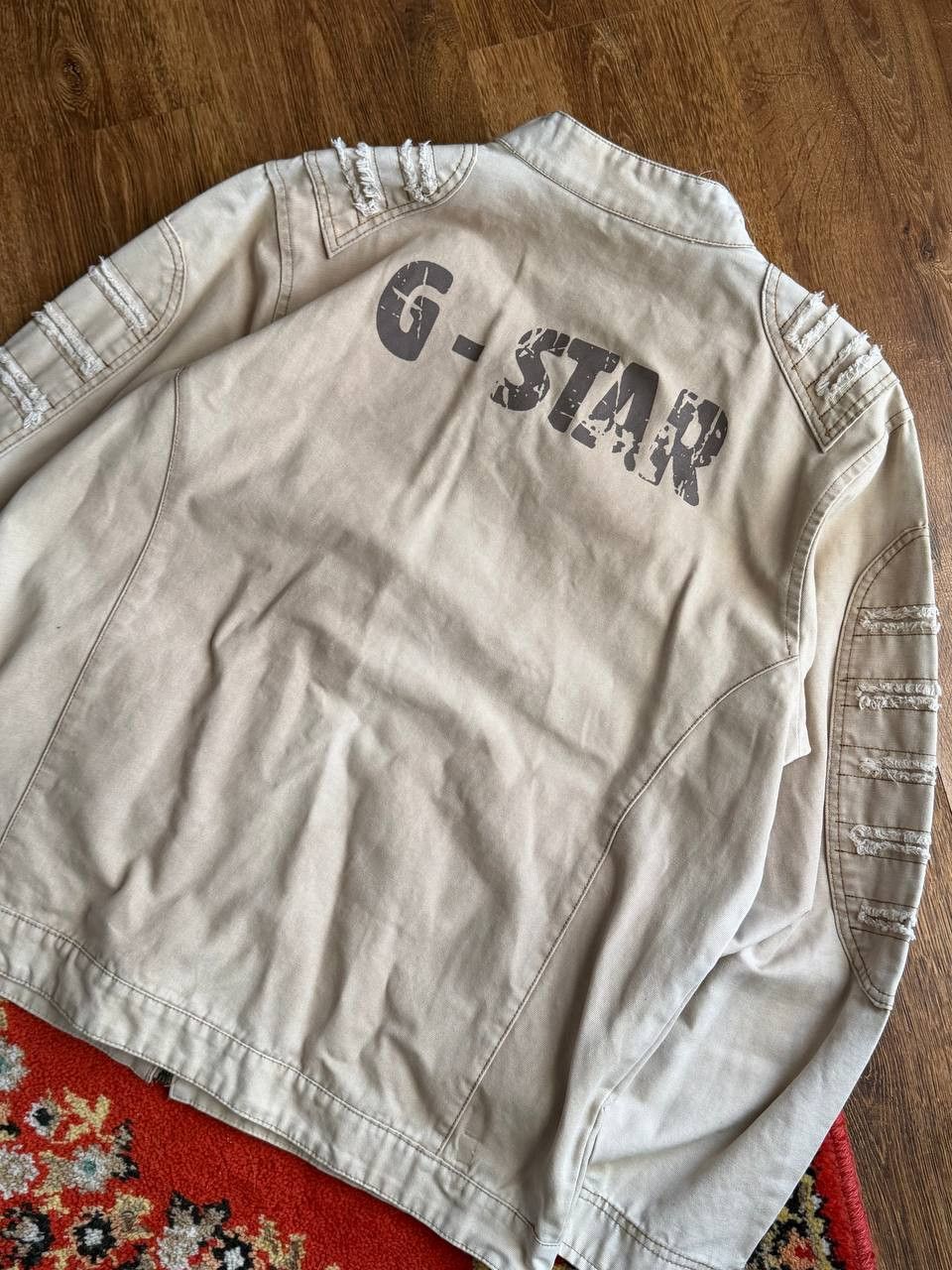 G-Star Vintage 2000s Hedi Slimane Dior Style Archive Cropped Jacket Size US L / EU 52-54 / 3 - 17 Thumbnail