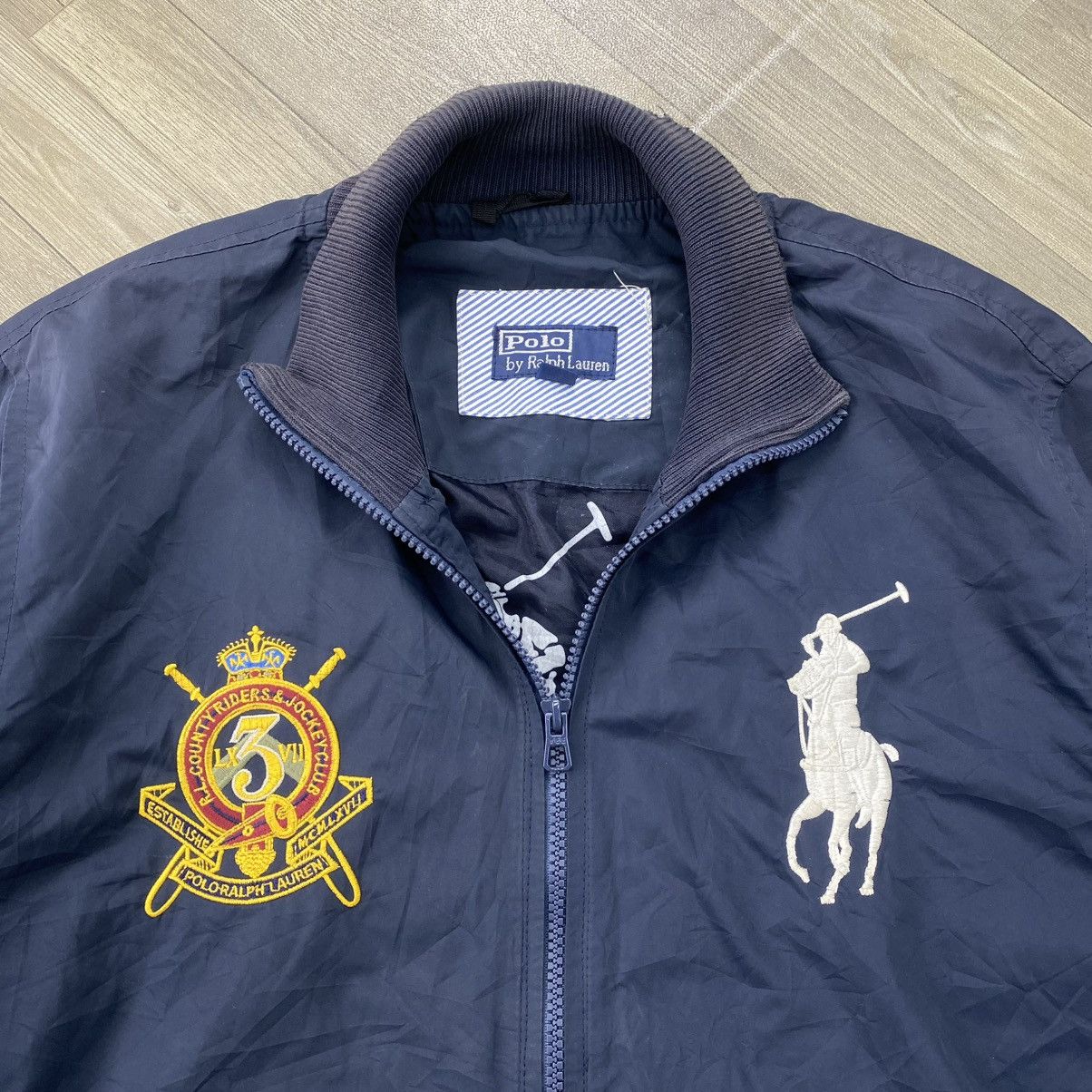 Polo Ralph Lauren Vintage Polo Ralph Lauren Big Pony Nylon Bomber Jacket Size US L / EU 52-54 / 3 - 7 Thumbnail