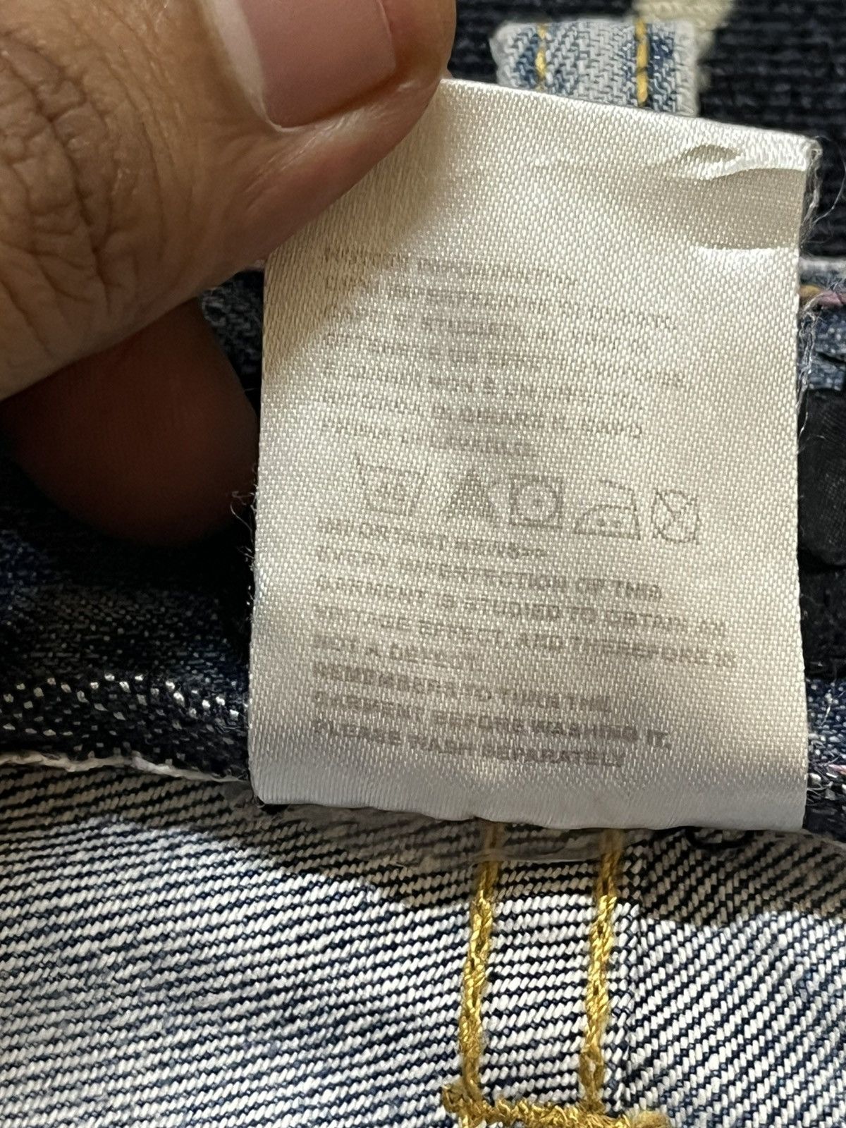 Antony Morato Vintage Anthony Morato Faded Grunge Denim Size US 34 / EU 50 - 11 Thumbnail