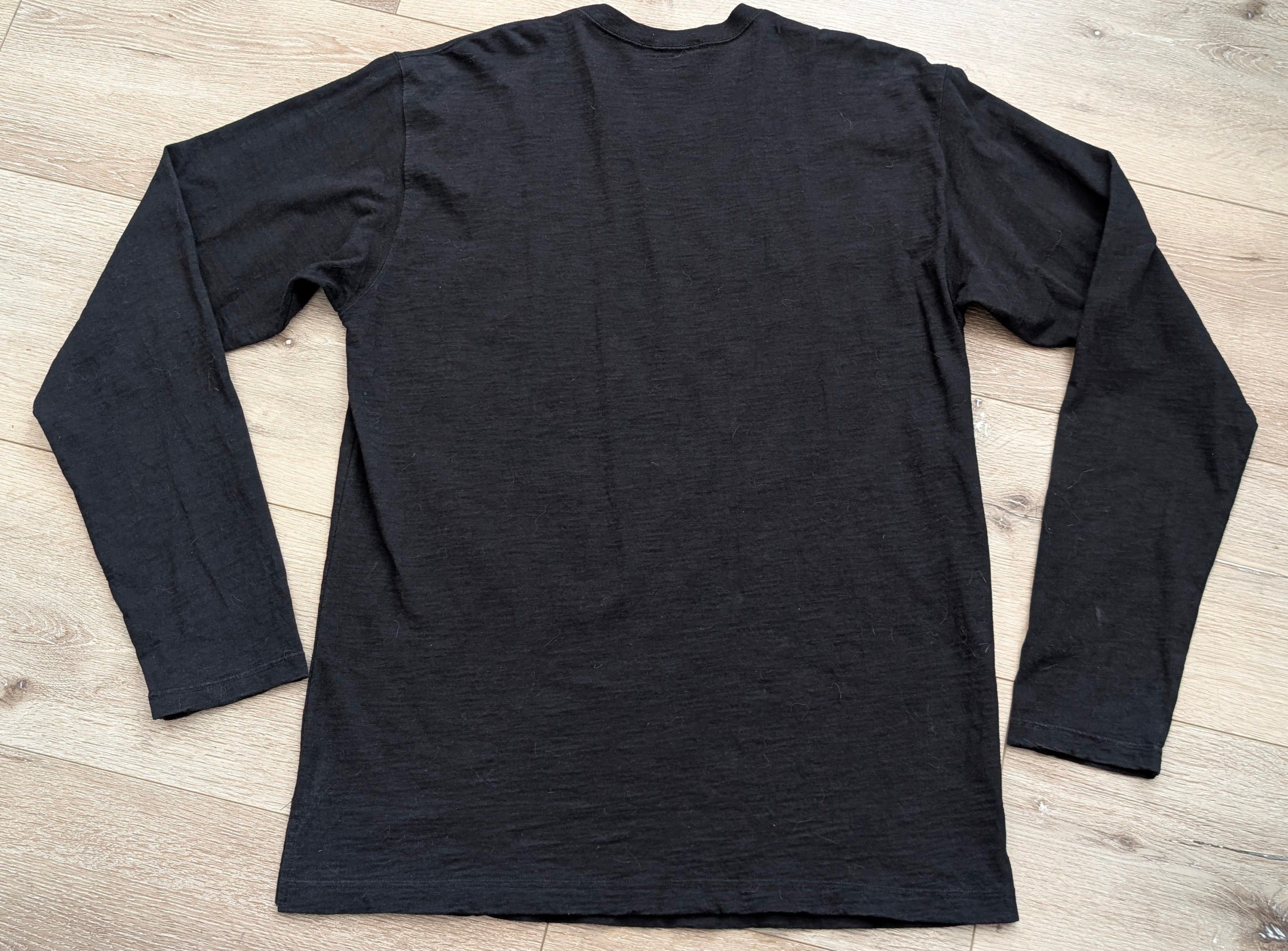 Issey Miyake Issey Miyake Men VTG Hand Stitch Applique L/S T-Shirt Size 4 Size US L / EU 52-54 / 3 - 3 Thumbnail