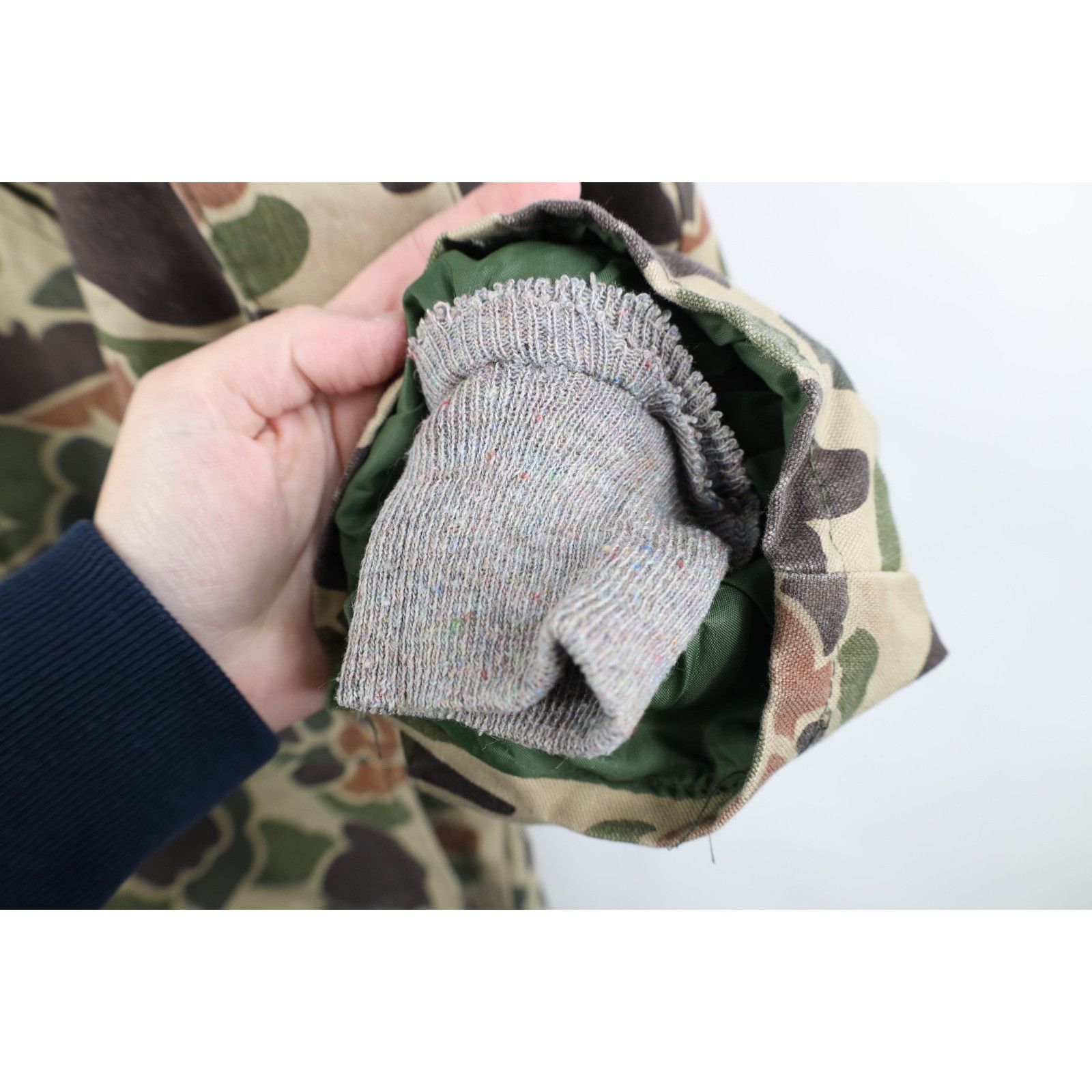 Vintage 70s 80s Walls Frogskin Camouflage Coveralls Bibs