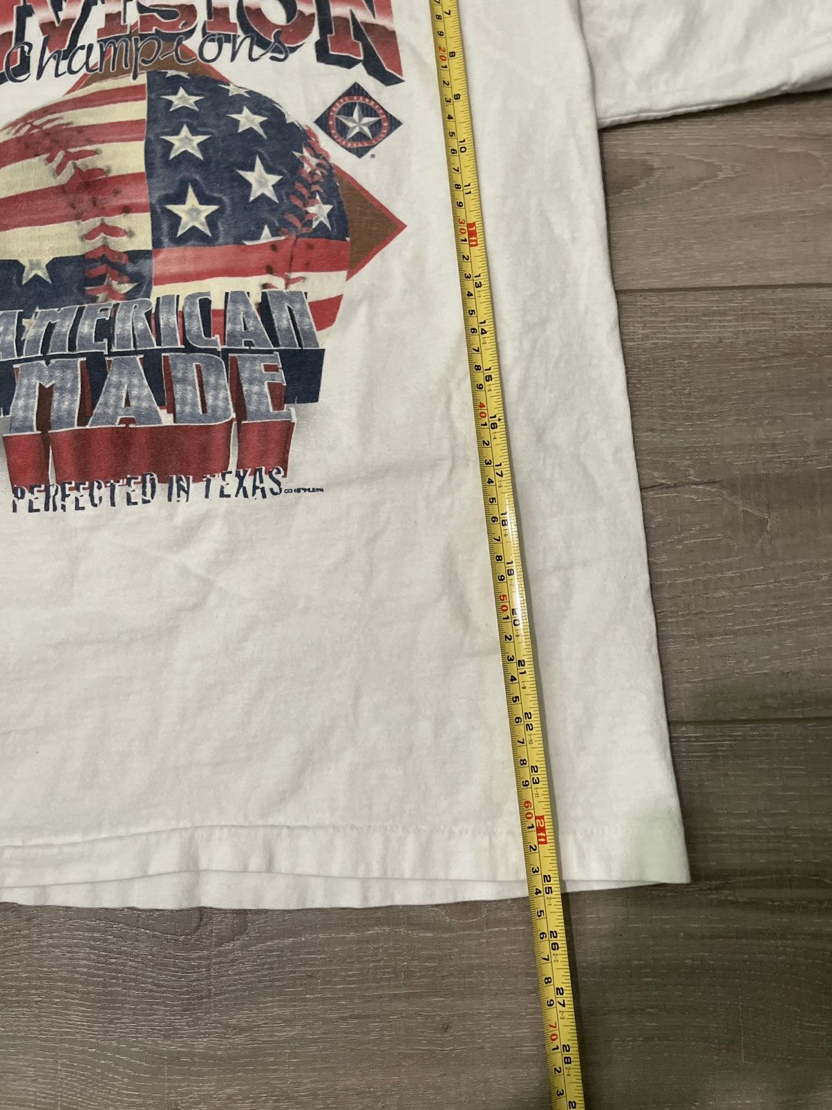 Vintage Vintage Tx Rangers Tee Size US S / EU 44-46 / 1 - 3 Thumbnail