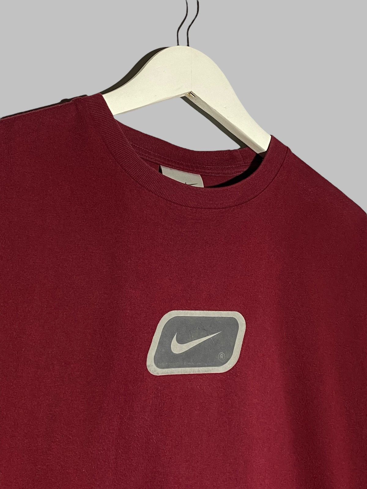 Nike × Vintage Vintage 90s Nike swoosh logo t-shirt Size US M / EU 48-50 / 2 - 3 Thumbnail