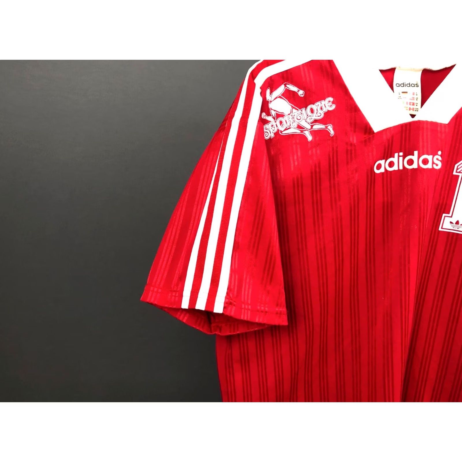 Adidas Adidas Men's T-Shirt M Red Jersey Short Sleeve Vintage? Size US M / EU 48-50 / 2 - 6 Thumbnail