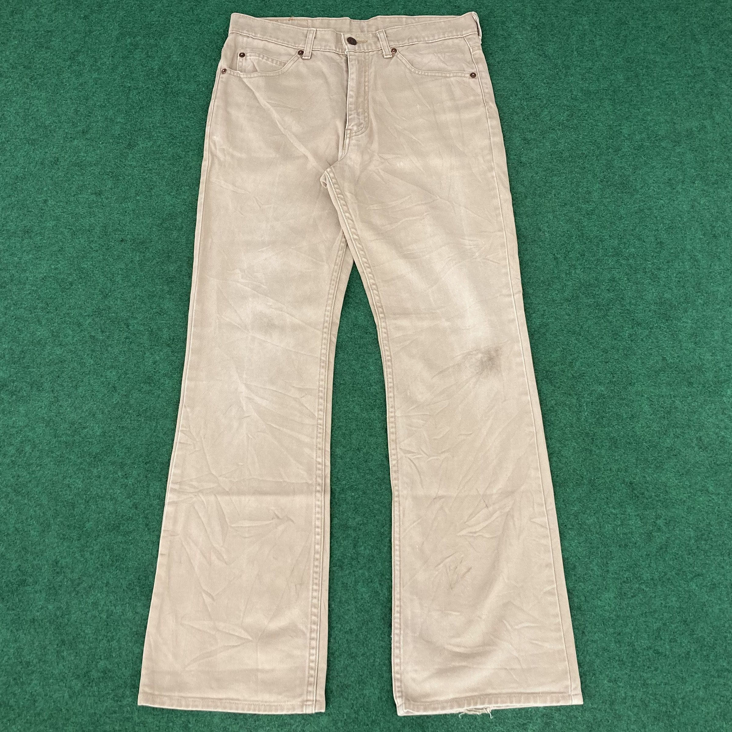 Levi's × Vintage Vtg Levis 517 Denim Bootcut Flared Jeans Size US 32 / EU 48 - 1 Thumbnail