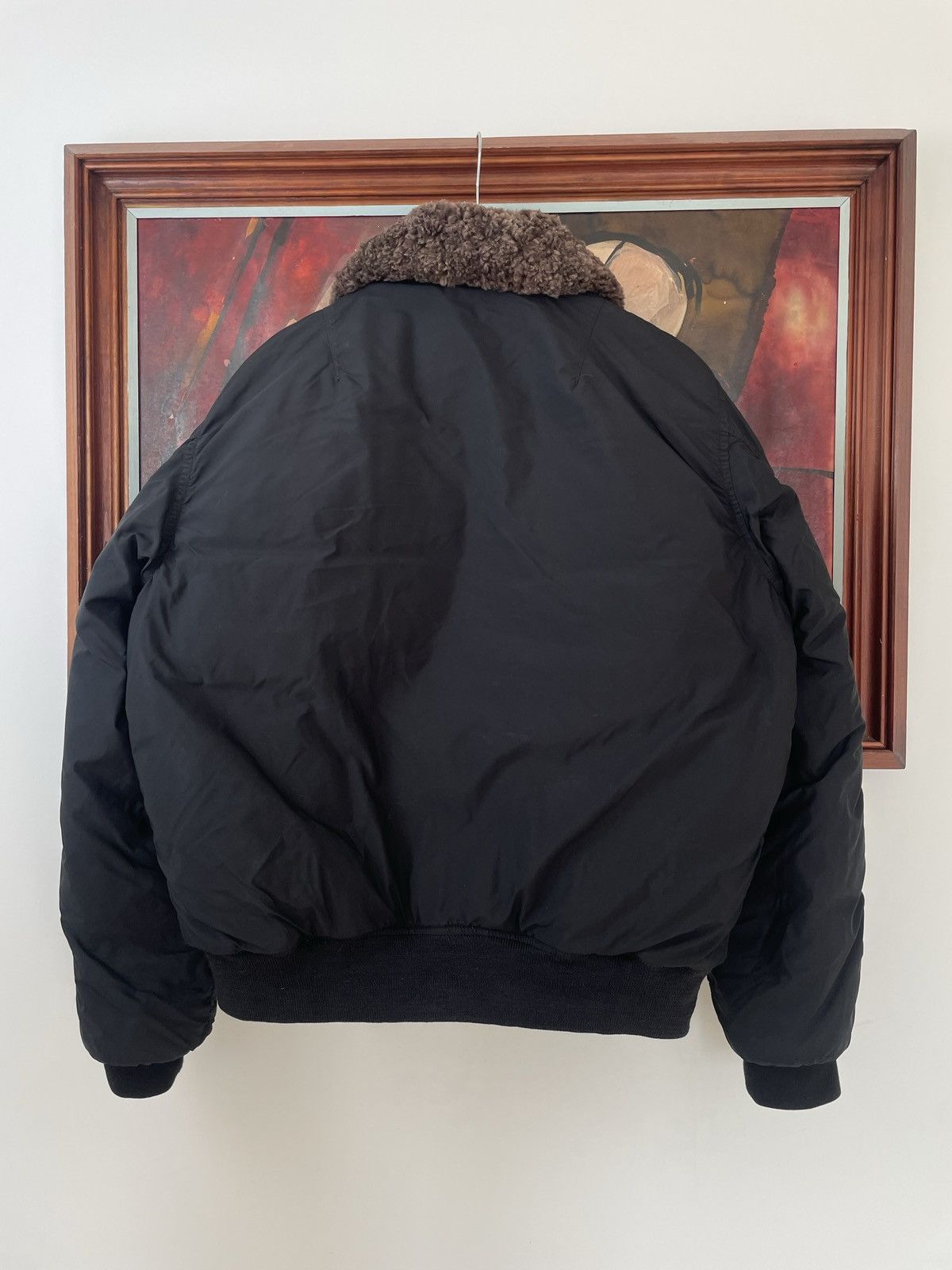 Polo Ralph Lauren × Ralph Lauren × Vintage Vintage Ralph Lauren Down Filled SheepSkin Fur Bomber Jacket Size US M / EU 48-50 / 2 - 3 Thumbnail