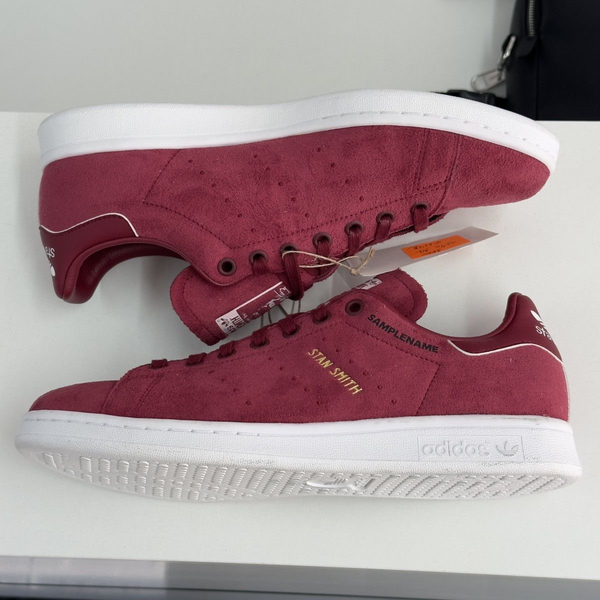 Adidas Original Adidas Stan Smith GX3416 “Burgundy Suede” | US 9 Size US 9 / EU 42 - 5 Thumbnail