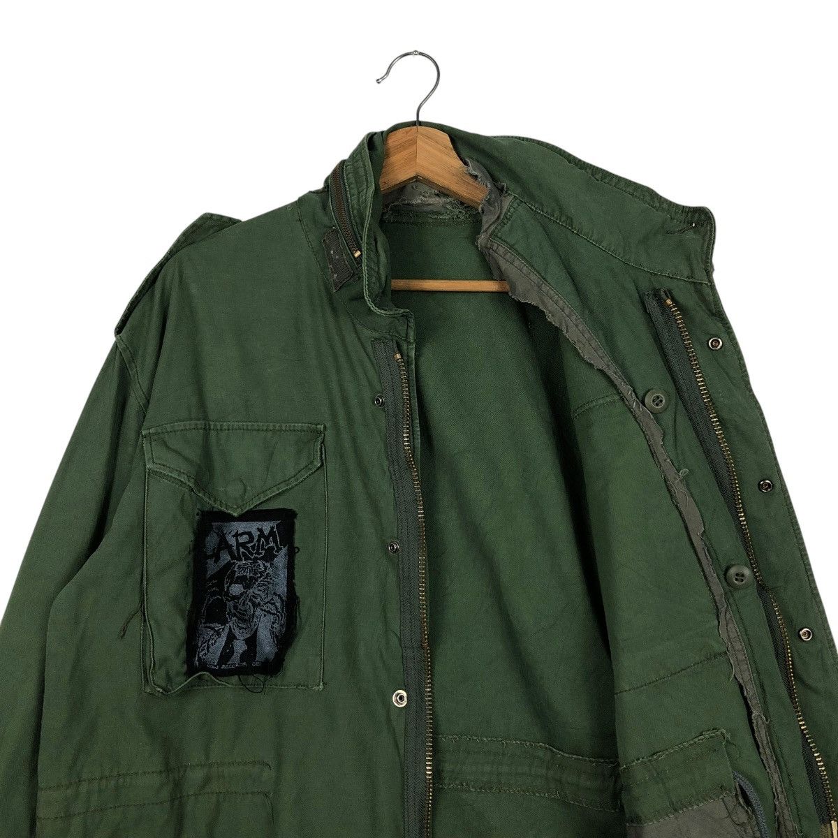 Japanese Brand × Vintage 🔥VINTAGE CHORE MILITARY JACKET CARGO MULTI POCKETS Size US M / EU 48-50 / 2 - 14 Thumbnail