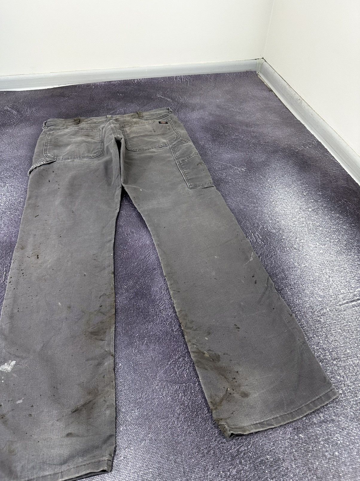 Dickies Vintage Dickies Faded Grey Distressed Y2K Hype Work Pants Size US 34 / EU 50 - 4 Thumbnail