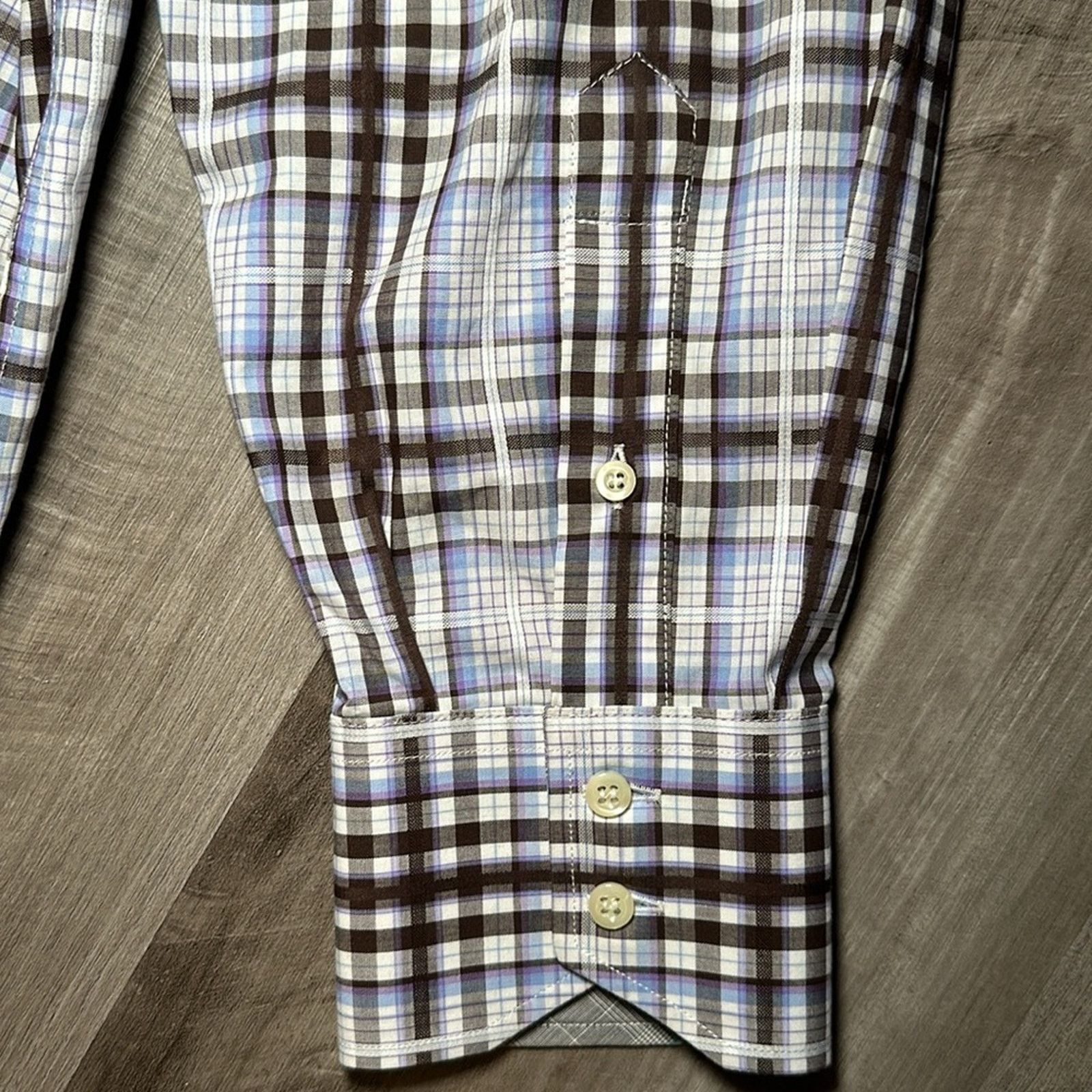 Thomas Dean Thomas Dean Made in Italy Long Sleeve Button Down - Medium Size US M / EU 48-50 / 2 - 4 Thumbnail