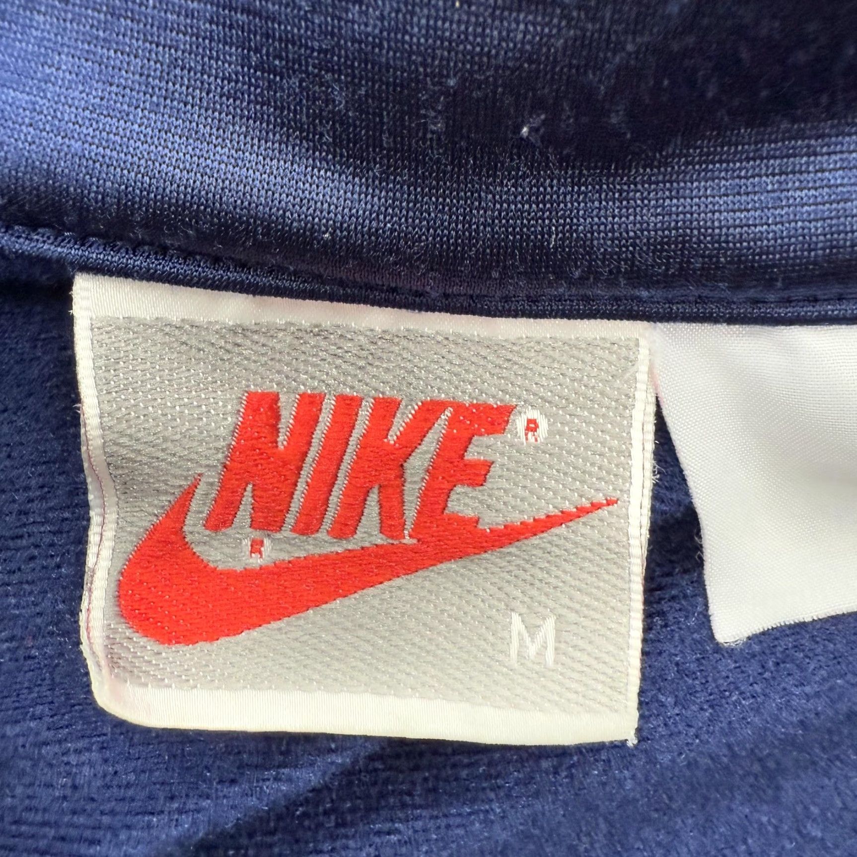 Nike Nike Track Jacket Mens M Navy Blue Red White Colorblock Full Zip Swoosh Size US M / EU 48-50 / 2 - 5 Thumbnail