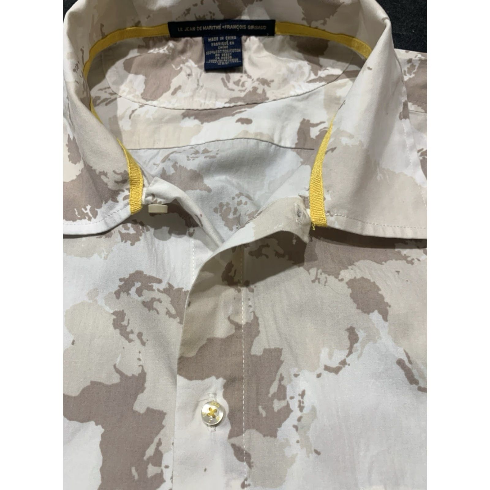 Vintage VINTAGE Marithe Francois Girbaud Men’s Short Sleeve Shirt 2XL Camouflage 90s Mens Size US XXL / EU 58 / 5 - 5 Thumbnail