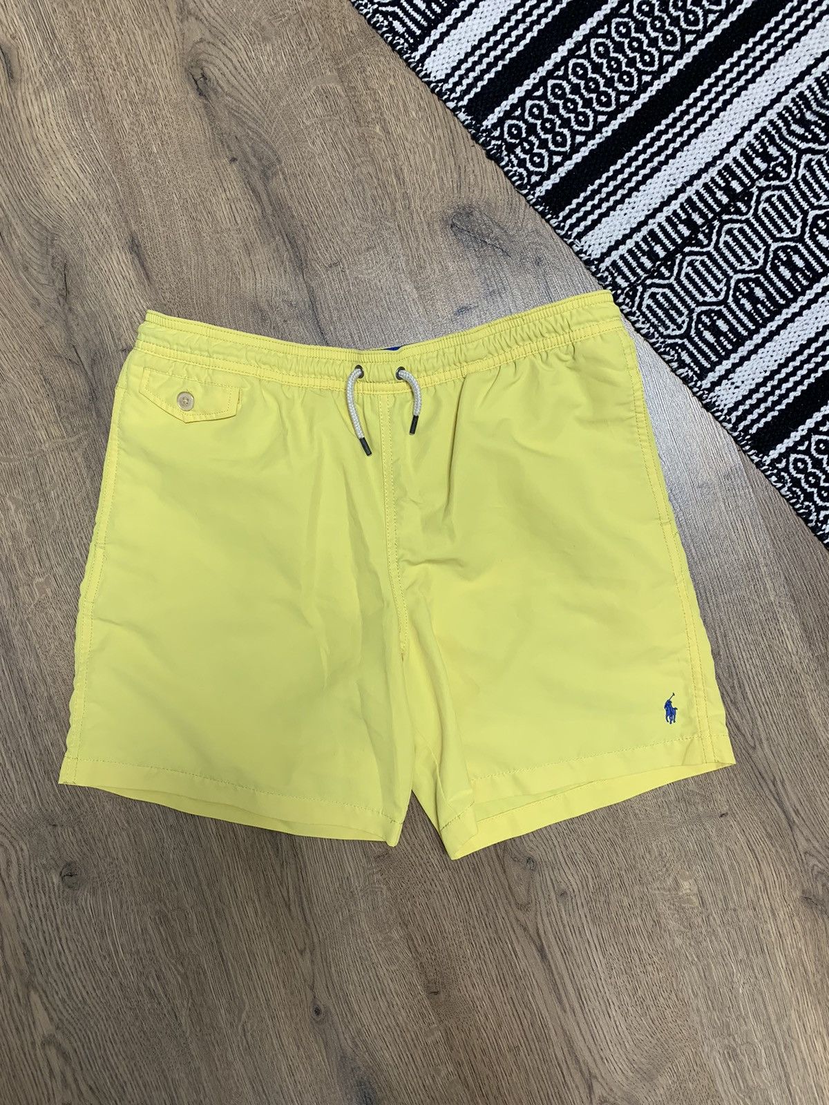 Polo Ralph Laurent Shorts Swimwear in Yellow, Men's (Size 30)