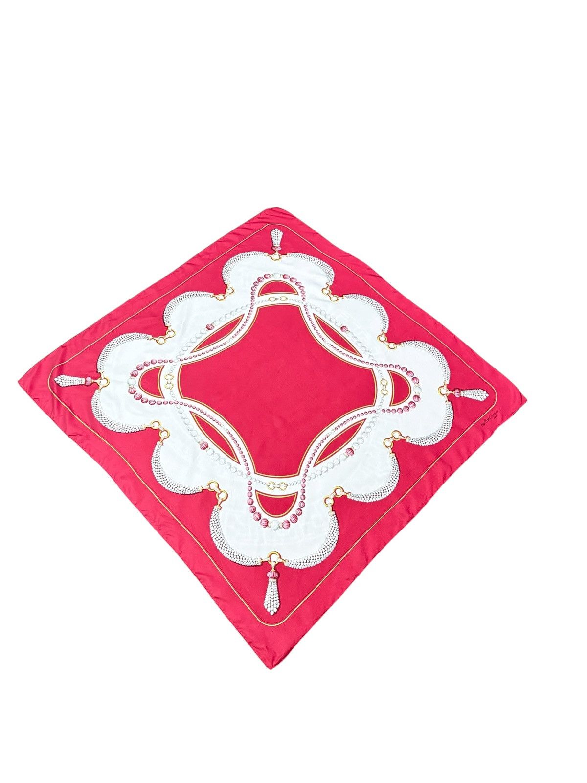 Cartier AUTHENTIC MUDT DE CARTIER PARIS SILK SCARF Size ONE SIZE - 4 Thumbnail