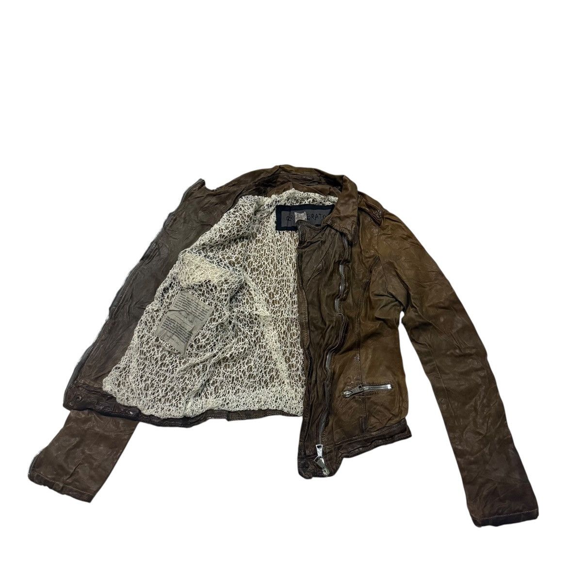 Giorgio Brato Giorgio Brato Biker Leather Jacket Size M / US 6-8 / IT 42-44 - 13 Thumbnail