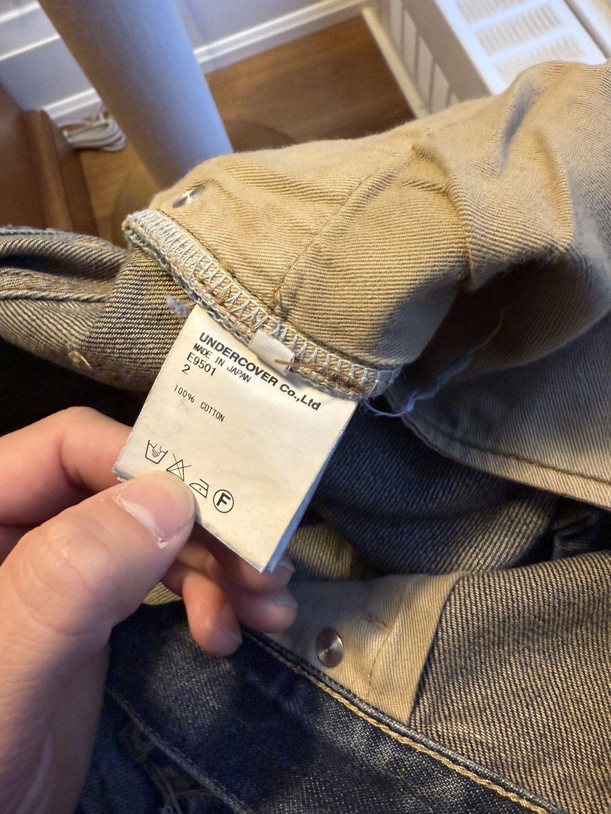Undercover Undercover 68 Red Yarn Denim (2010) Size US 31 - 8 Thumbnail