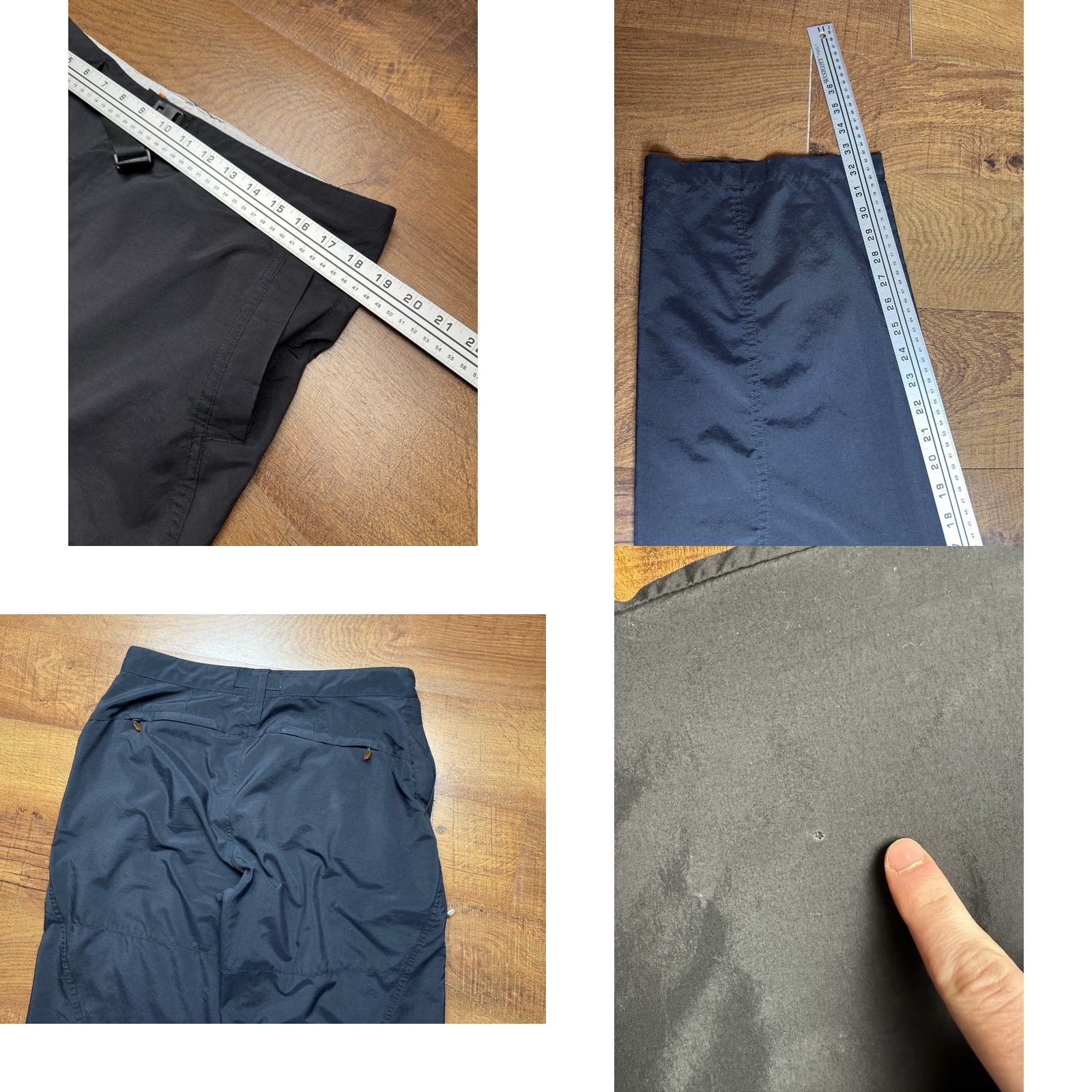 Nike ACG VINTAGE Nike ACG Pants Baggy Cargo Belted Black XL Mens Wide-Leg 90s Streetwear Size US 36 / EU 52 - 8 Thumbnail