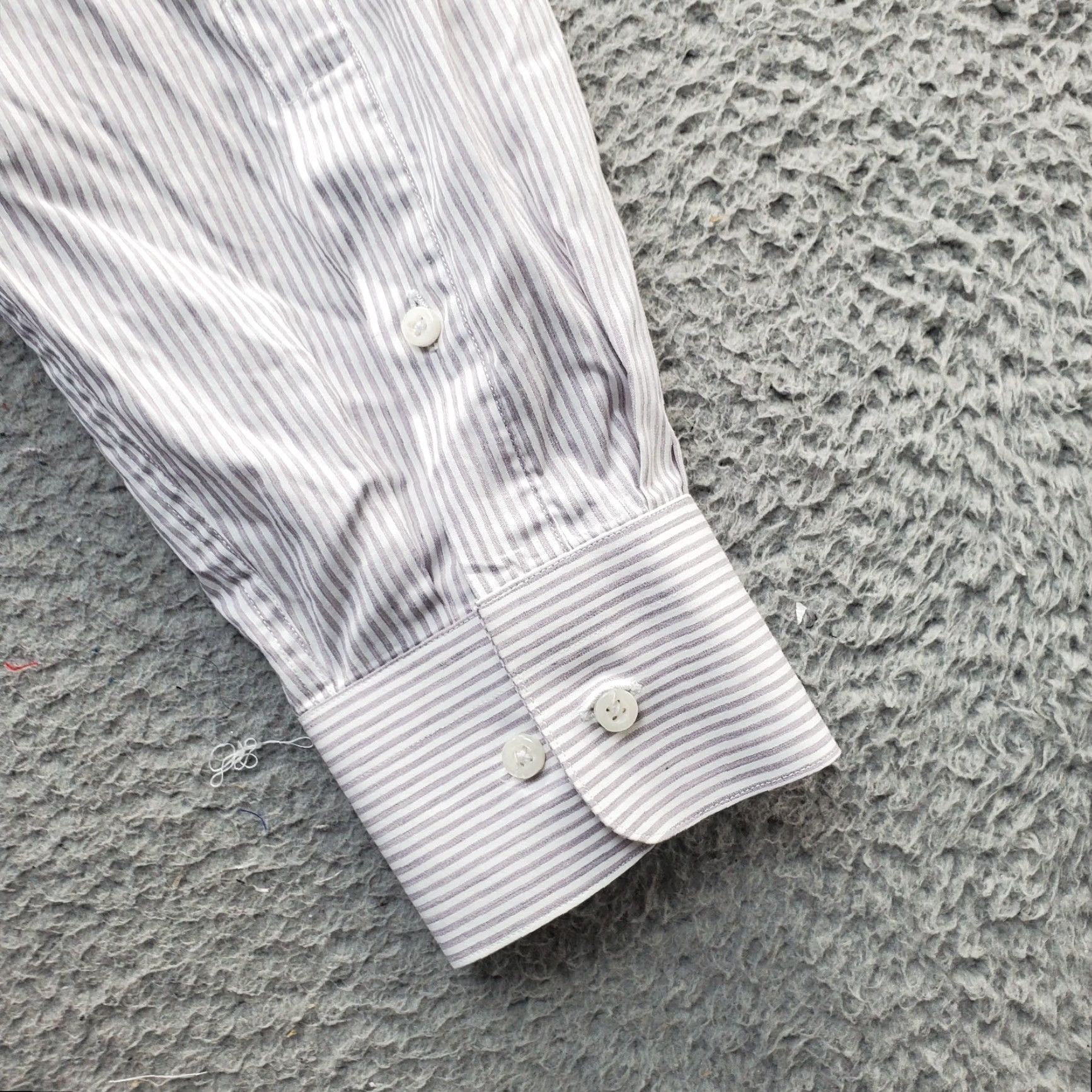Propper PROPER Dress Shirt Men 17.5 Multi Easy Care Contemporary-Fit Button-Up Shirt Size 48R - 5 Thumbnail