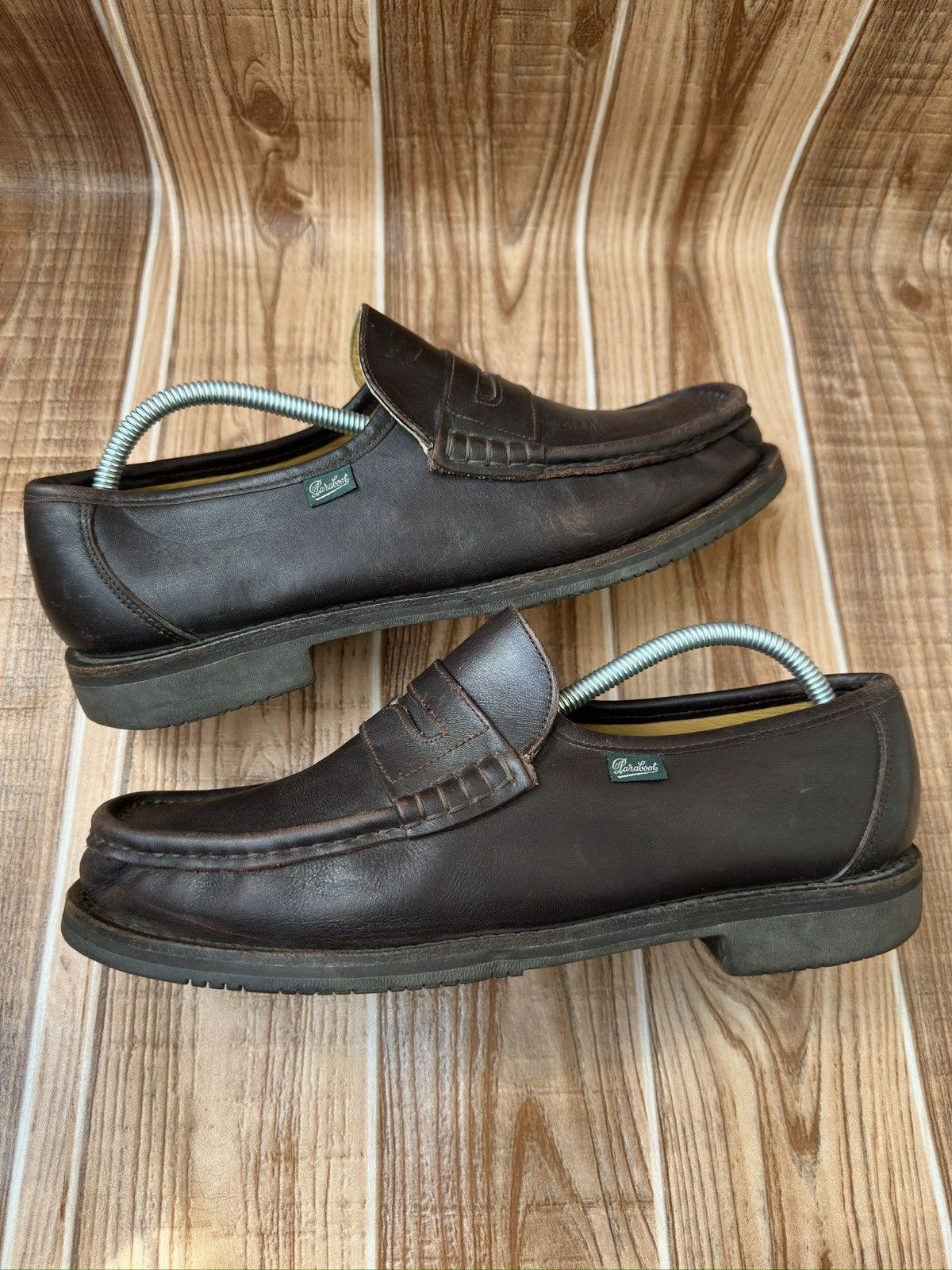 Paraboot Paraboot Brighton Air Marron Mocassin Loafers Size US 10 / EU 43 - 14 Thumbnail