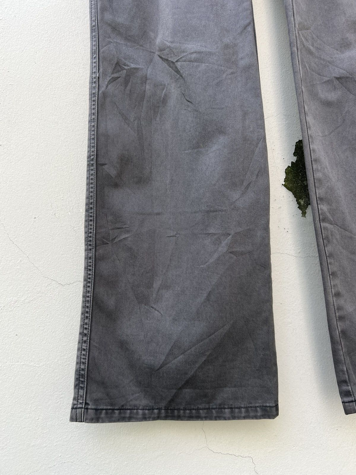 CABANE de ZUCCa × Issey Miyake × Vintage Vintage Issey Miyake Zucca Fade Black Flare Crackerjack Pant Size US 31 - 12 Thumbnail