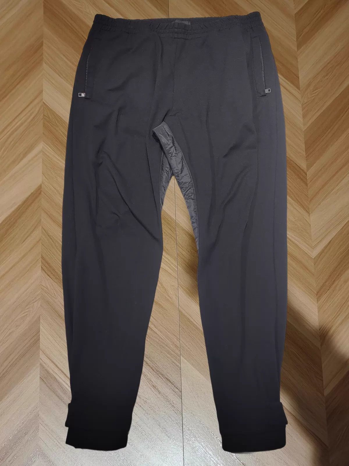 Prada Prada Black Casual Trousers with Side Pocket Zippers 2XL Size US 38 / EU 54 - 1 Thumbnail