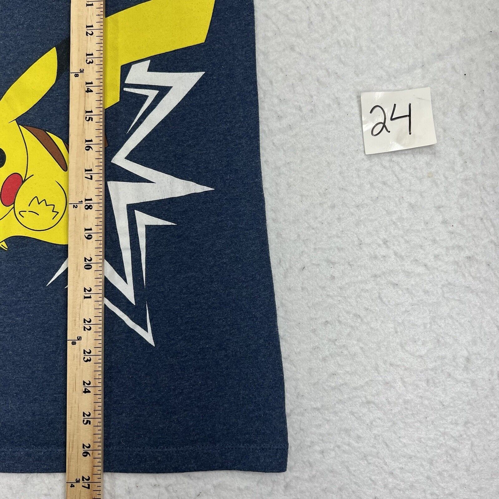 Nintendo Pokemon Small Pikachu Kanto Short Sleeve Blue Graphic TShirt Size US S / EU 44-46 / 1 - 12 Thumbnail