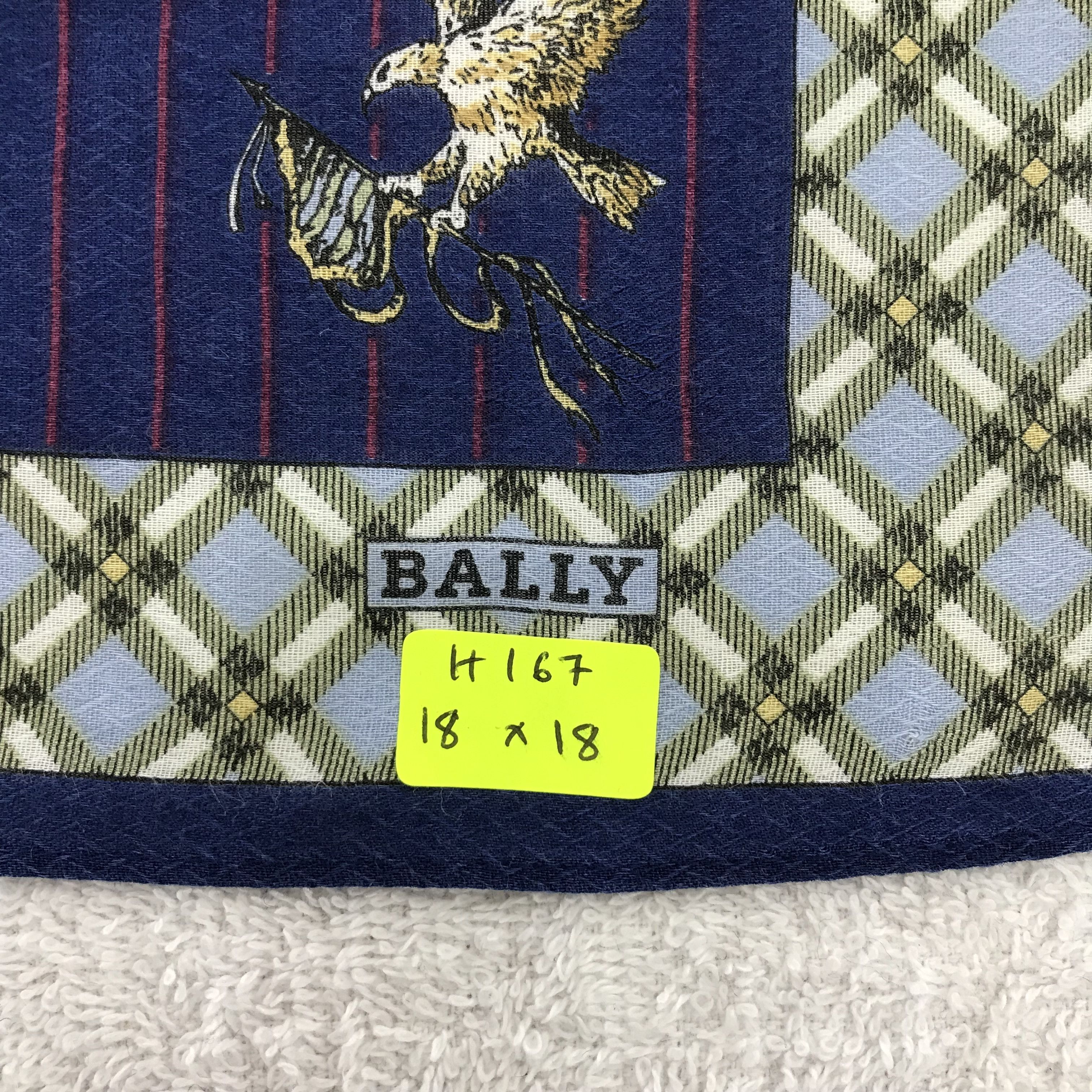 Bally × Vintage Bally Neckerchief / Bandana / Handkerchief Size ONE SIZE - 5 Thumbnail