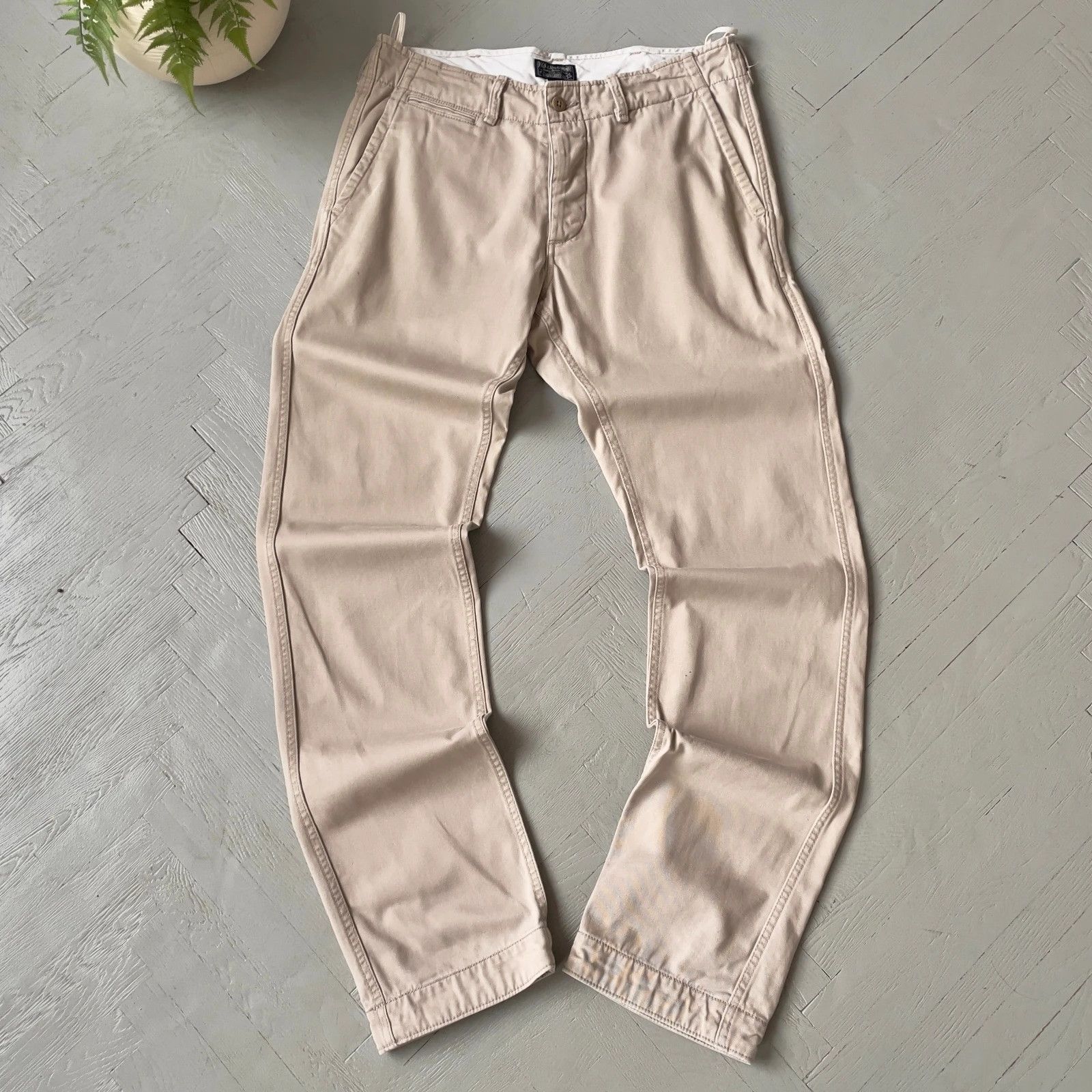 Polo Ralph Lauren Vintage Polo by Ralph Lauren Preppy Chino Pant Size US 32 / EU 48 - 4 Thumbnail